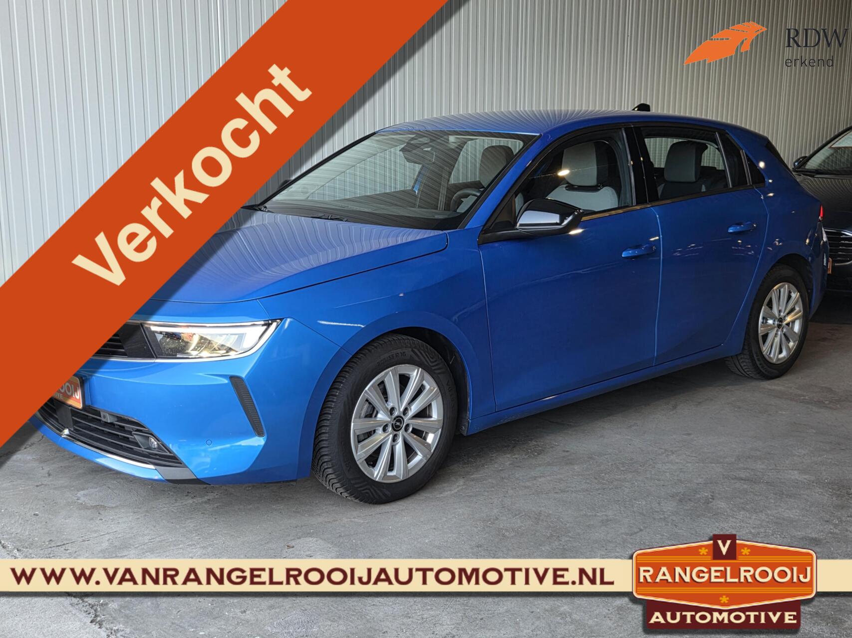 Opel Astra 1.2 Edition, airco, cruise, LED kopl., DAB, carplay, virtual cockpit 2022 - voorkant