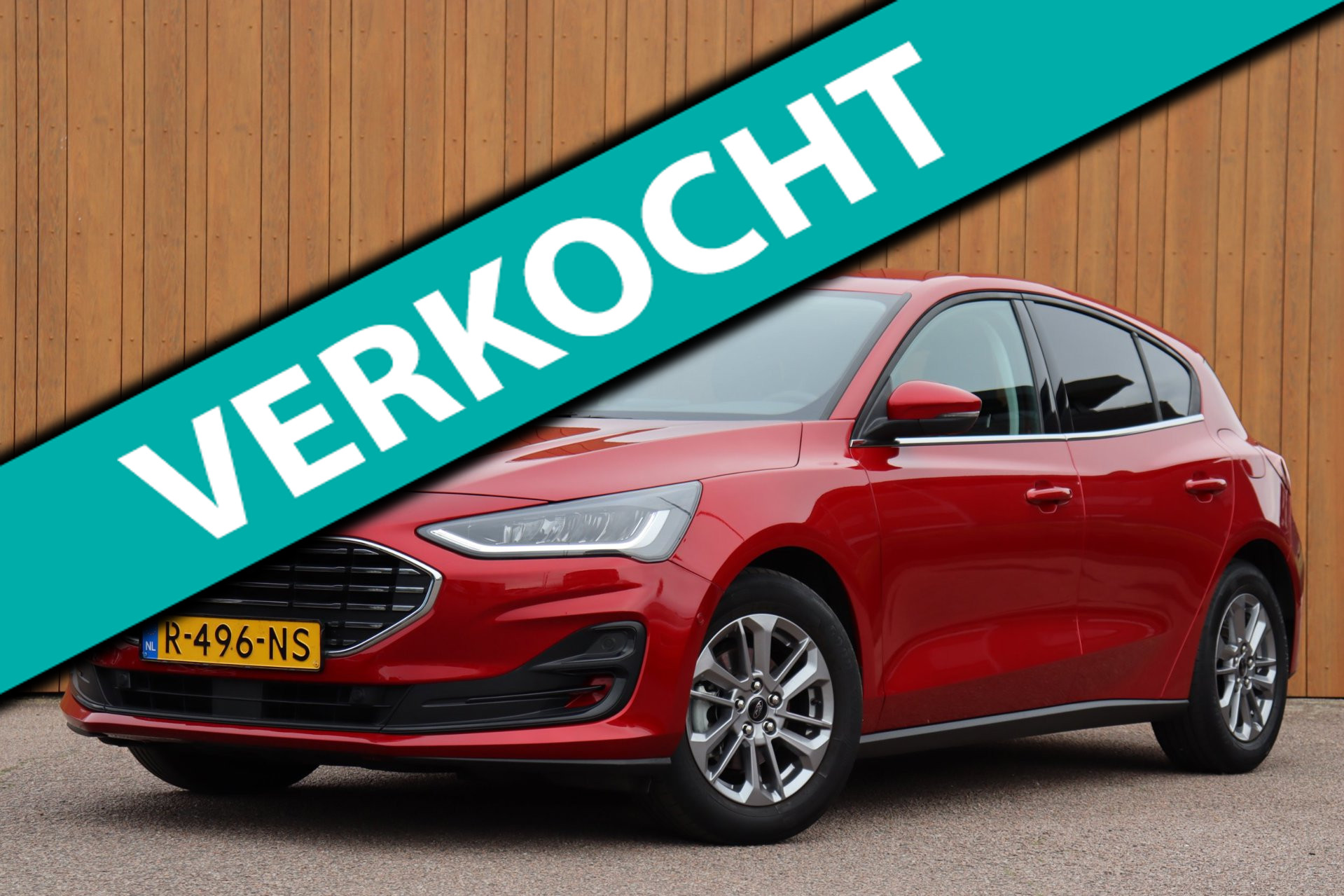 Ford Focus 1.0 EB Hybrid Titanium Style org.NL stoel+raamverw. camera 2022 - voorkant