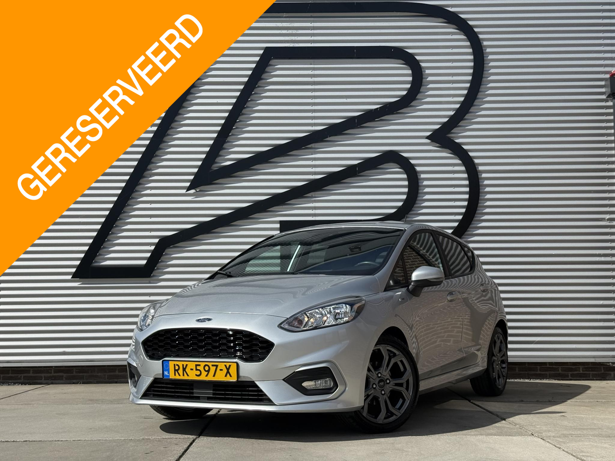 Ford Fiesta 1.0 EcoBoost ST-Line 2018 - voorkant