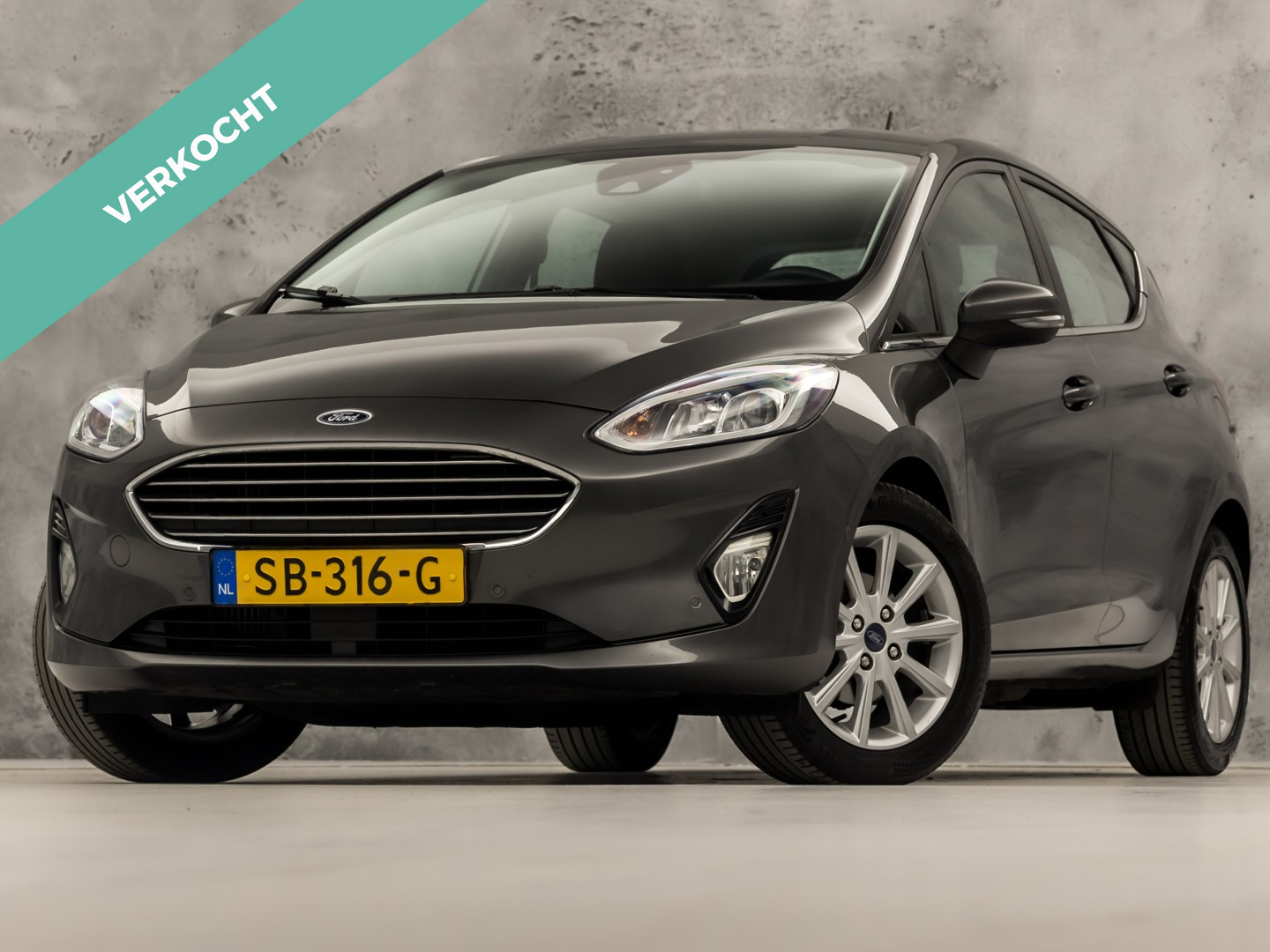 Ford Fiesta 1.0 EcoBoost Titanium 2018 - voorkant