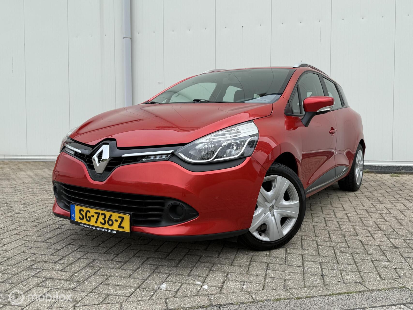 Renault Clio 1.2 Airco Cruise BT Bass Reflex Audio 2014 - voorkant