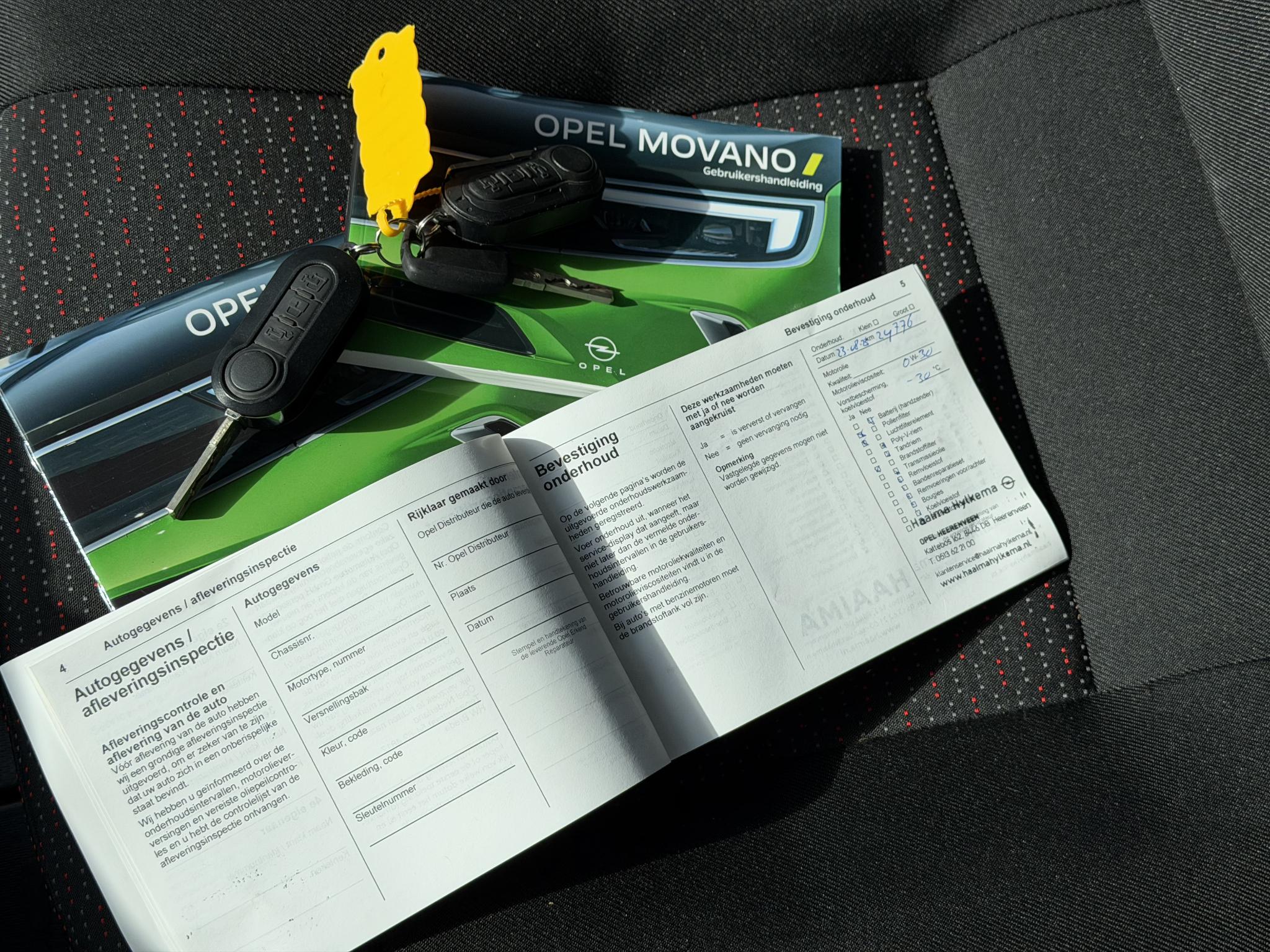 Foto van Opel Movano