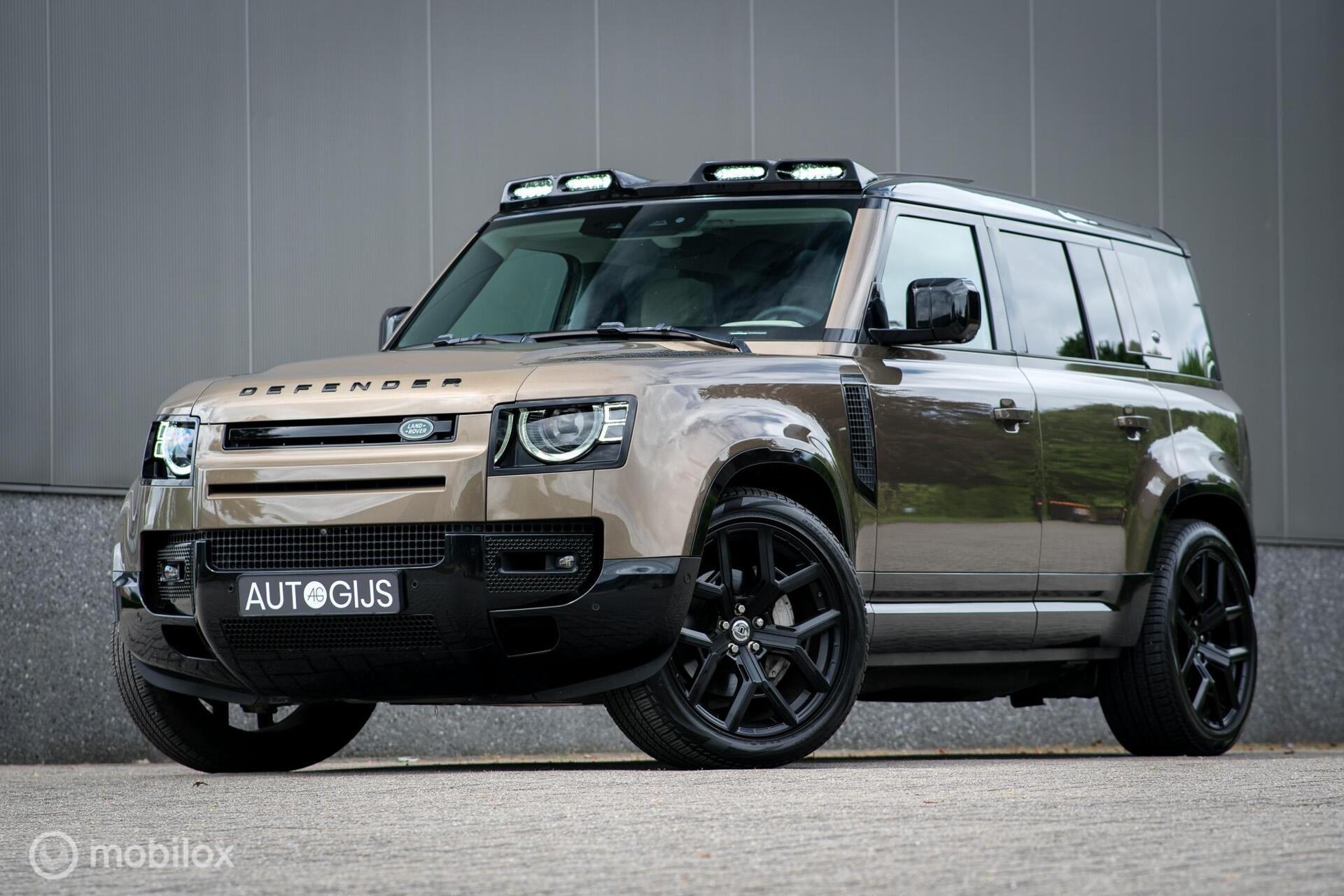 Land Rover Defender 3.0 P400 110 X-Dynamic URBAN | Led bar | 22 inch urban wheels | 360 cam | Zeer gaaf | KAHN spoiler | 2021 - voorkant