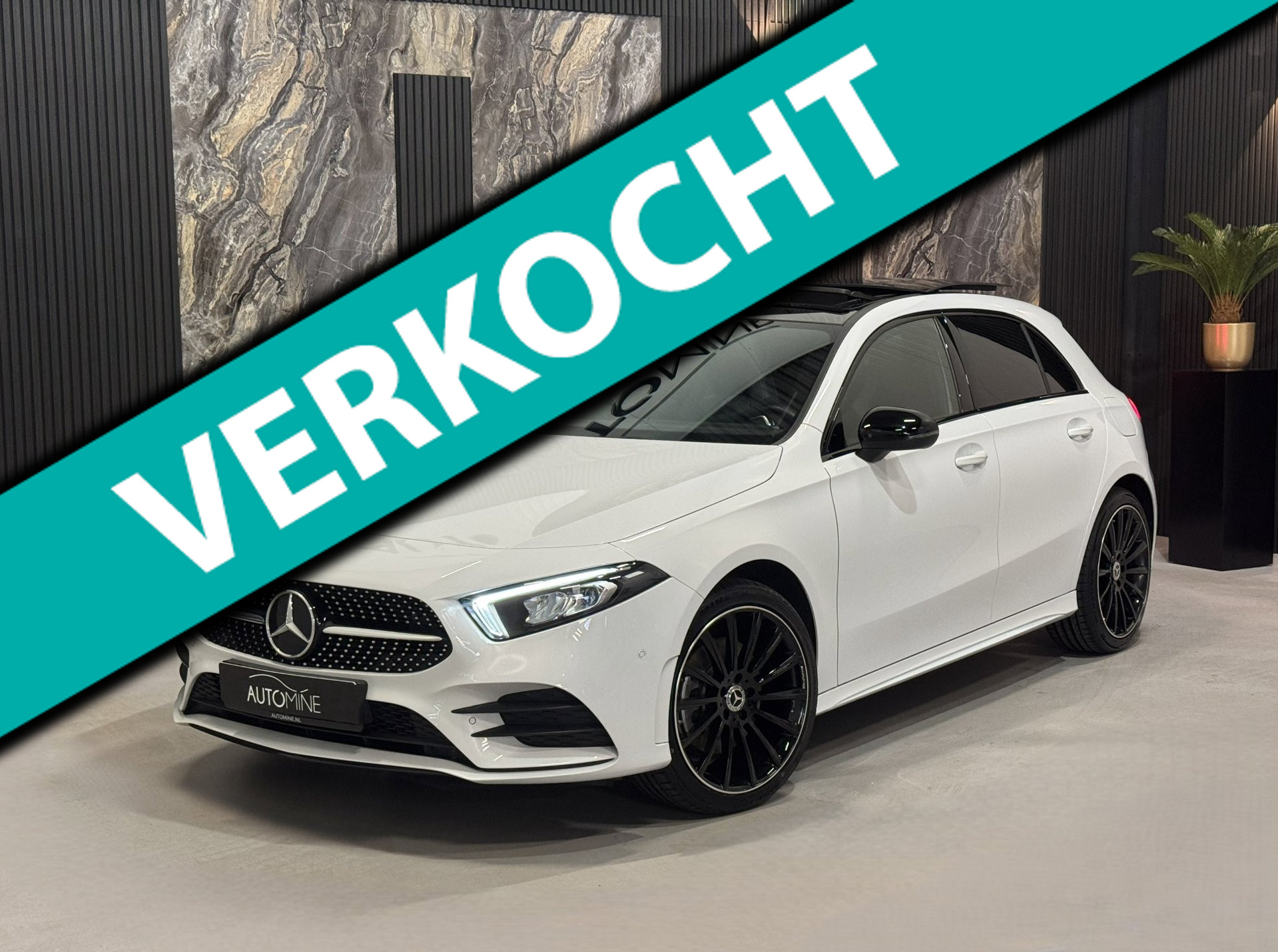 Mercedes-Benz A 250 E 250e AMG |PANO|SFEER|CAMERA|BOMVOL 2021 - voorkant