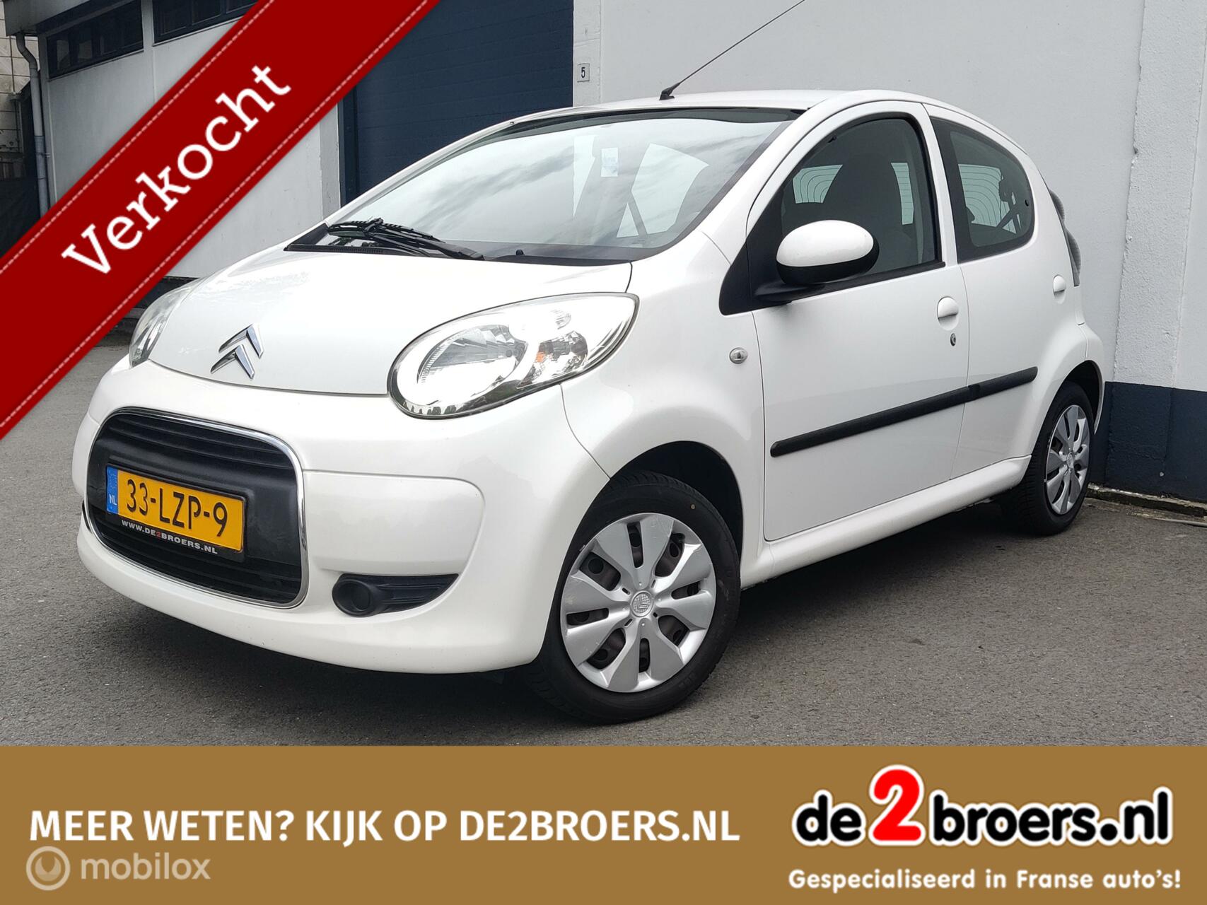 Citroen C1 1.0-12V Ambiance/ Airco 2010 - voorkant