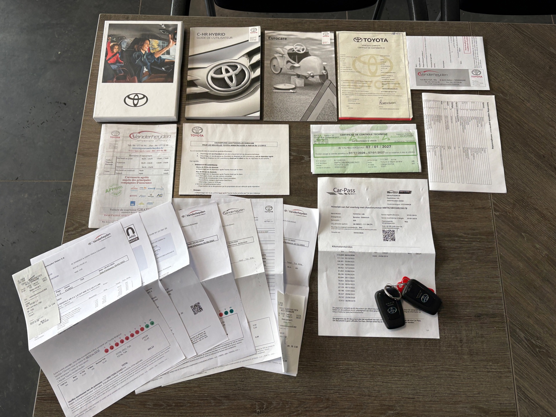 Foto van Toyota C-hr