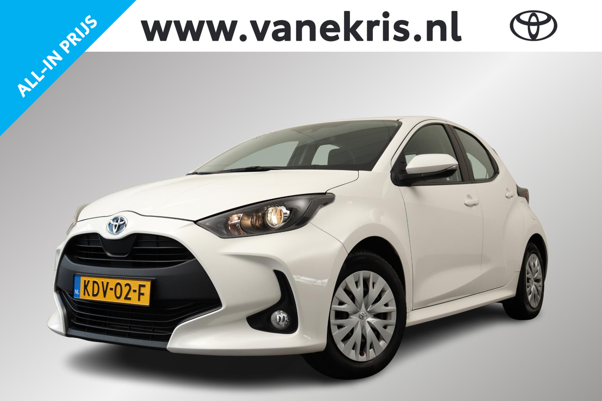 Toyota Toyota Yaris 1.5 Hybrid Active, Startknop 2022 - voorkant