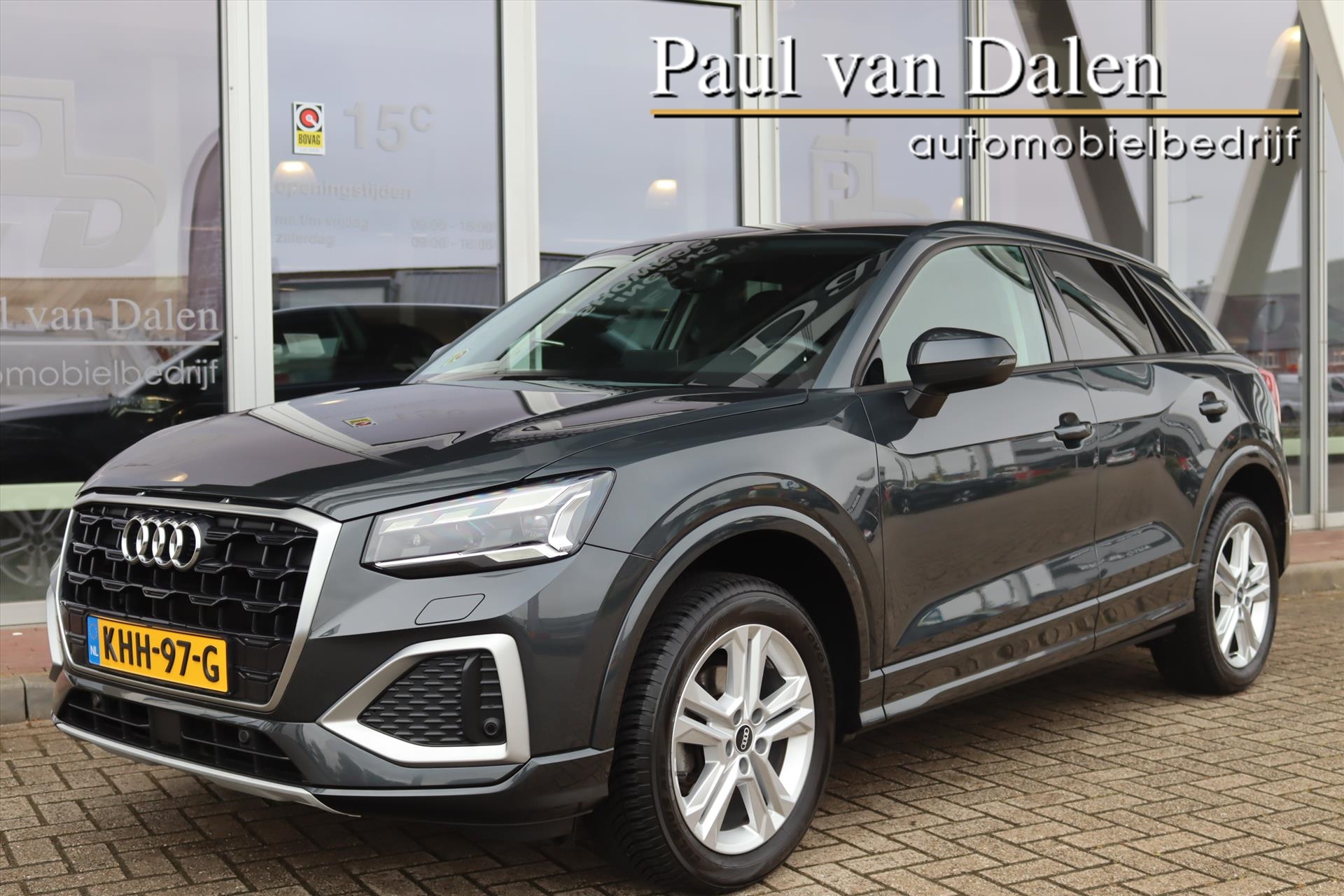 Audi Q2 35TFSI 150PK S TRONIC AUTOMAAT Navi carplay | Camera | Adapt.Cruise | Stoelverwarming | Pdc v+a | Clima | 2021 - voorkant