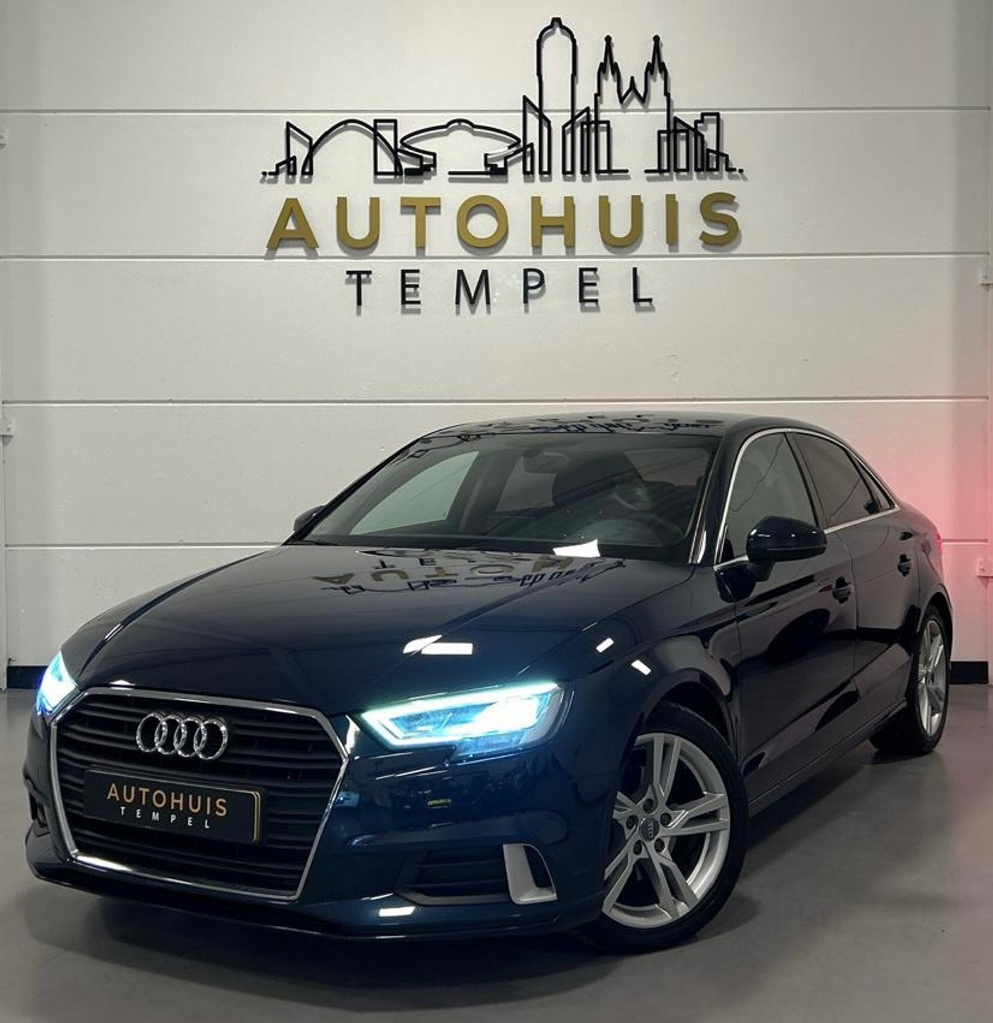 Audi A3 Limousine 35 TFSI CoD S Line Advance Nap Virtual Airco Climate Led Pdc Cruise 2019 - voorkant