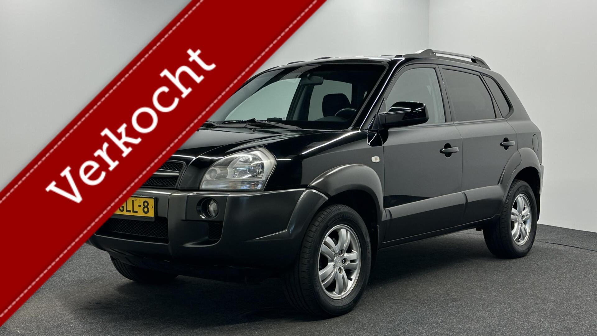 Hyundai Tucson 2.0i Style TREKHAAK NAVI ECC CRUISE. 2008 - voorkant