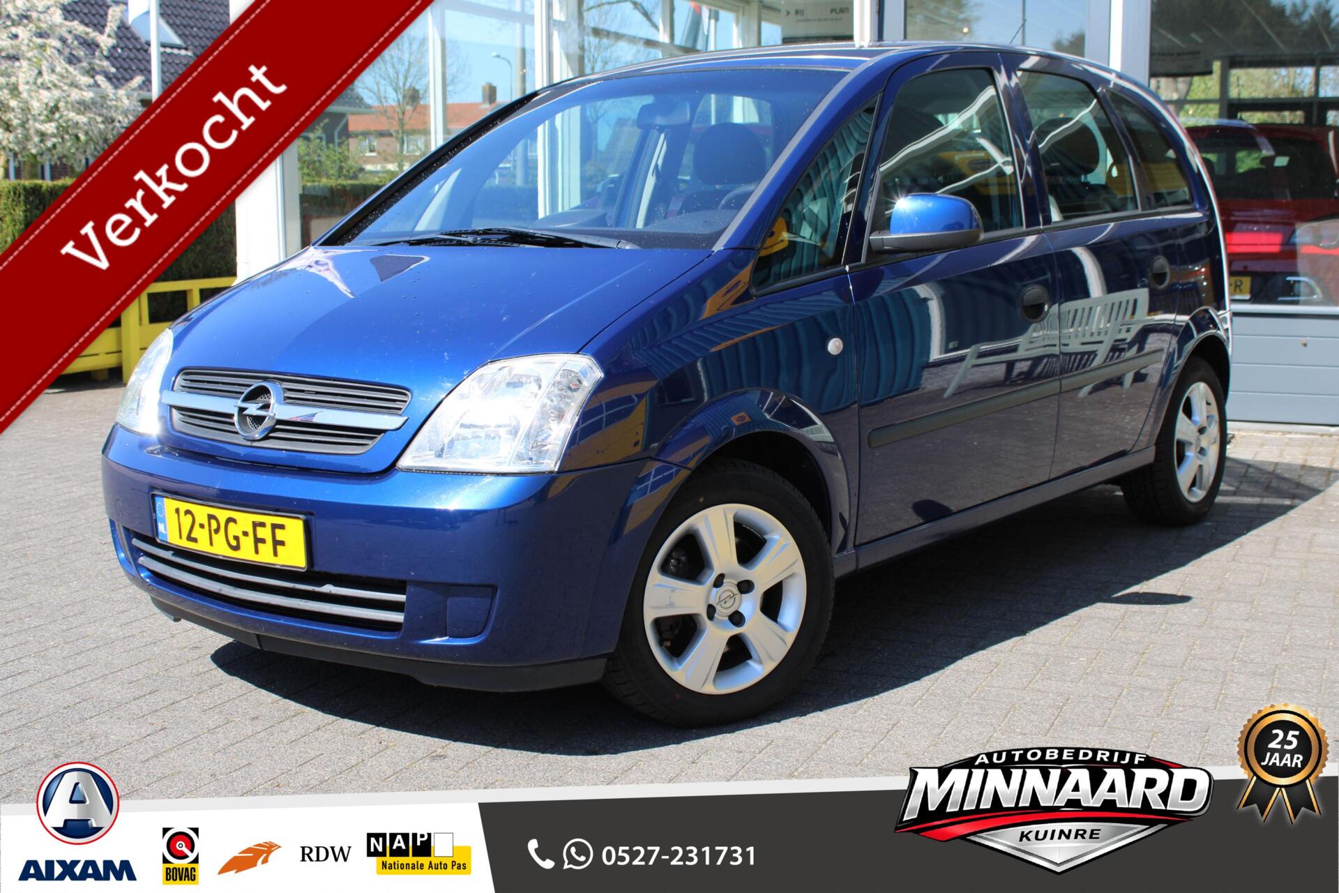 Opel Meriva-a 1.6-16V Enjoy 2004 - voorkant