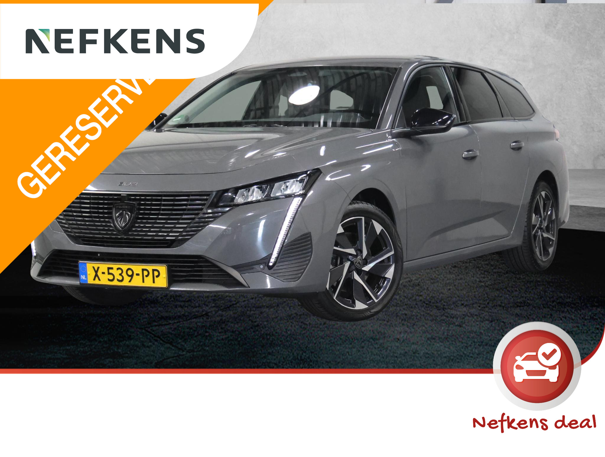 Peugeot 308 1.2 130PK Allure Pack Business 2023 - voorkant