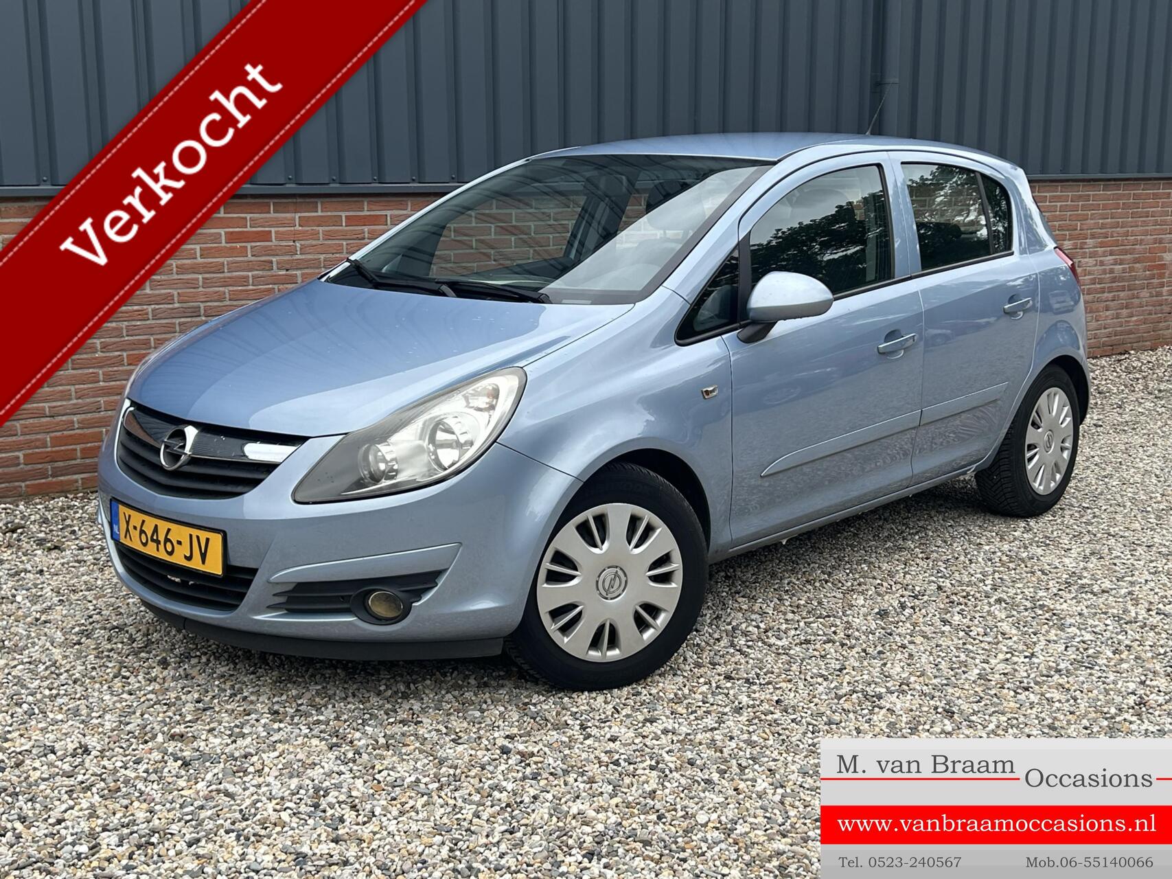 Opel Corsa 1.2-16V Enjoy 5-Drs Airco 2007 - voorkant