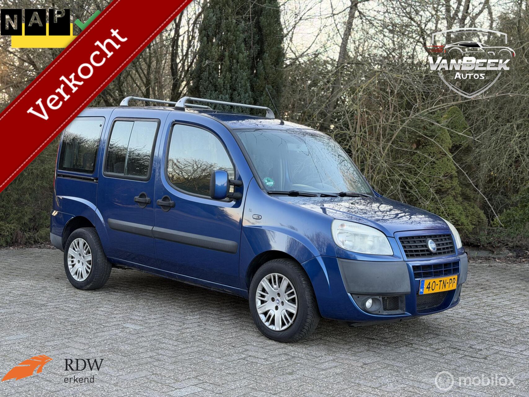 Fiat Fiat Doblo 1.4 Family Plus Apk Nap 7 Persoons 2006 - voorkant