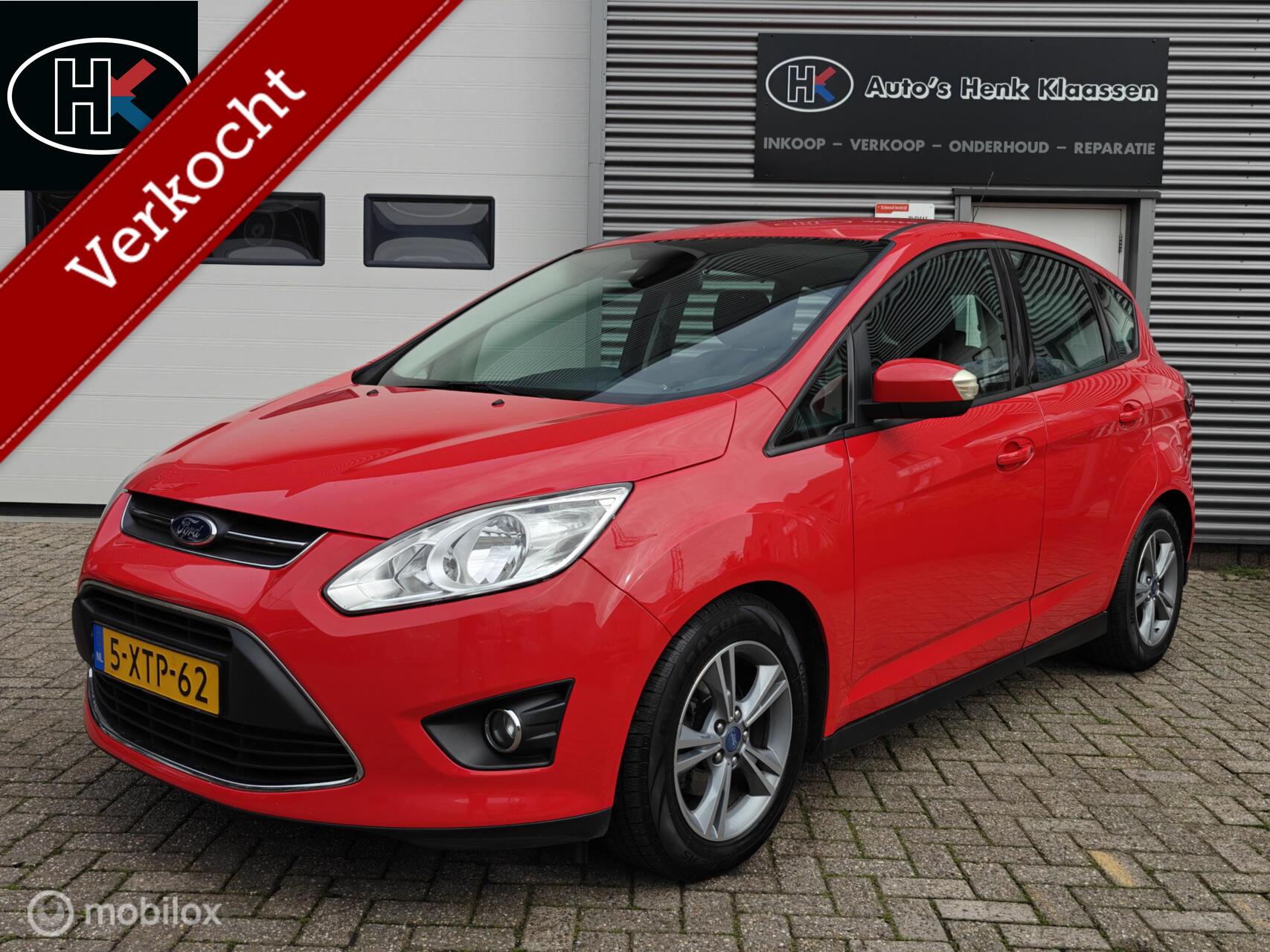 Ford C-max 1.0 Edition Airco Navigatie Parkeersensoren APK27 2014 - voorkant
