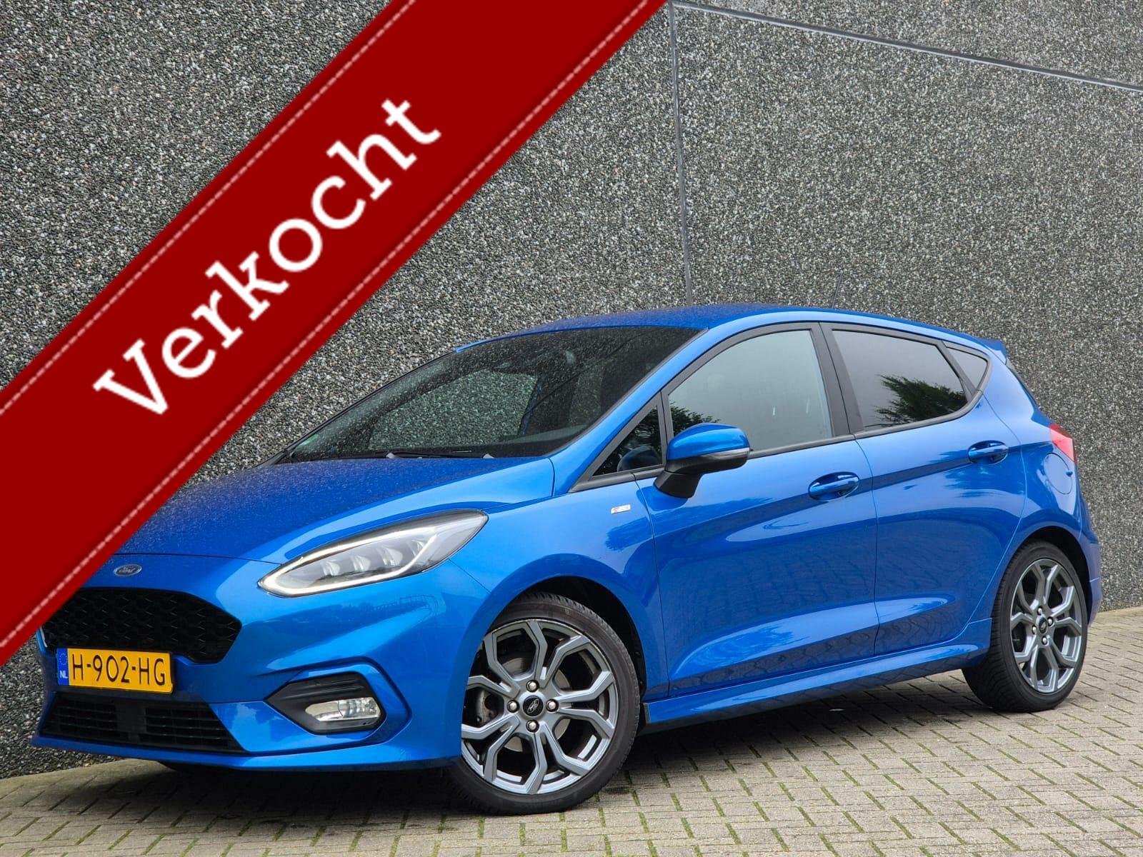 Ford Fiesta 1.0 ST-Line/Lane Ass/NAP/94PK/17''/Nw Apk/Topst 2020 - voorkant