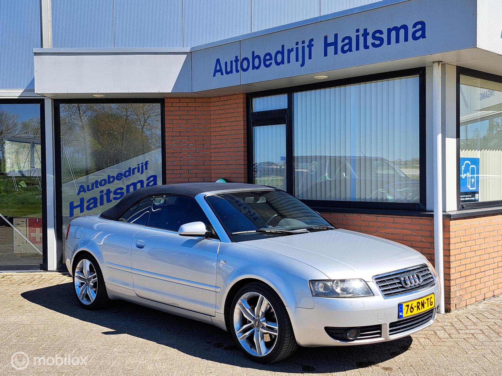 Audi Audi A4 Cabriolet 3.0 V6 Exclusive 2002 - voorkant