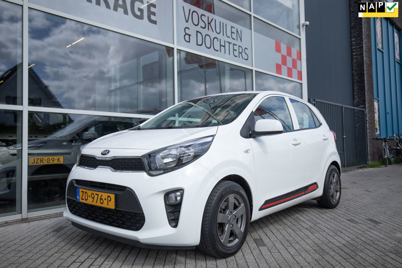 Kia Picanto 1.0 CVVT ComfortPlusLine Navigator Trekhaak 2019 - voorkant
