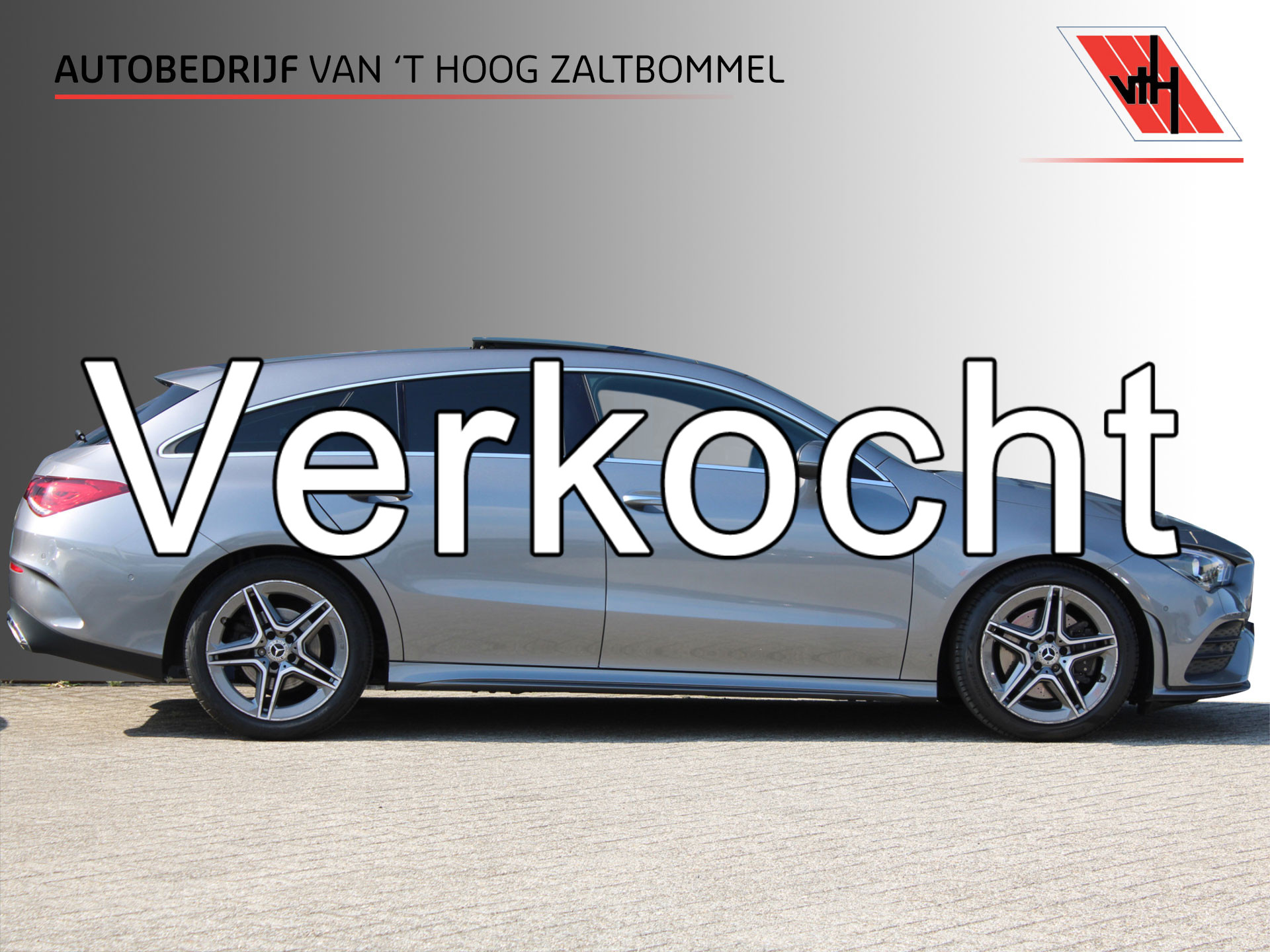 Mercedes-Benz Cla 200 200 163PK AUT7 AMG LINE PANORAMADAK SFEER 19'' WIDESCREEN TREKHAAK 2019 - voorkant