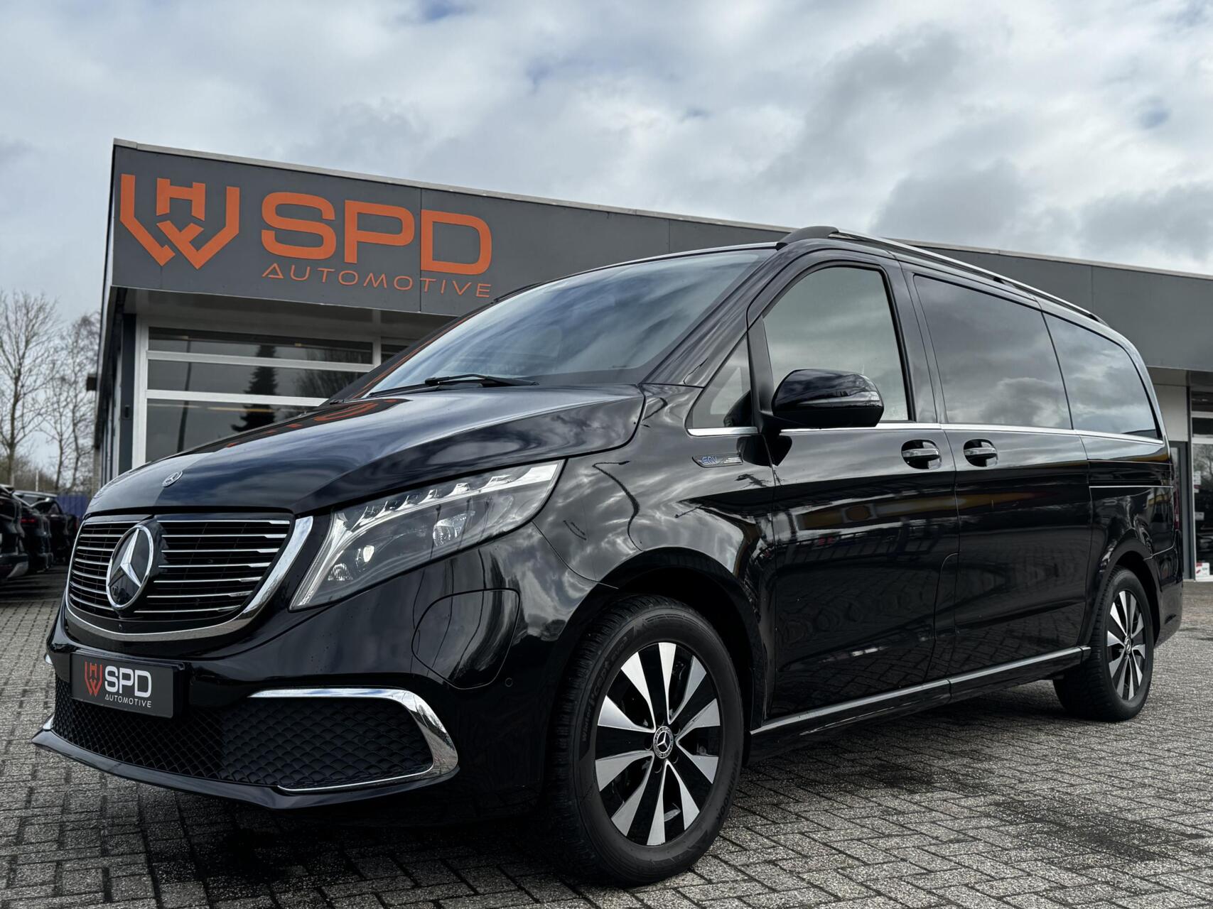 Mercedes-Benz Eqv 300 L2 90 kWh|7-zit|Mbux|Burmester|Leer|LED|ACC 2020 - voorkant