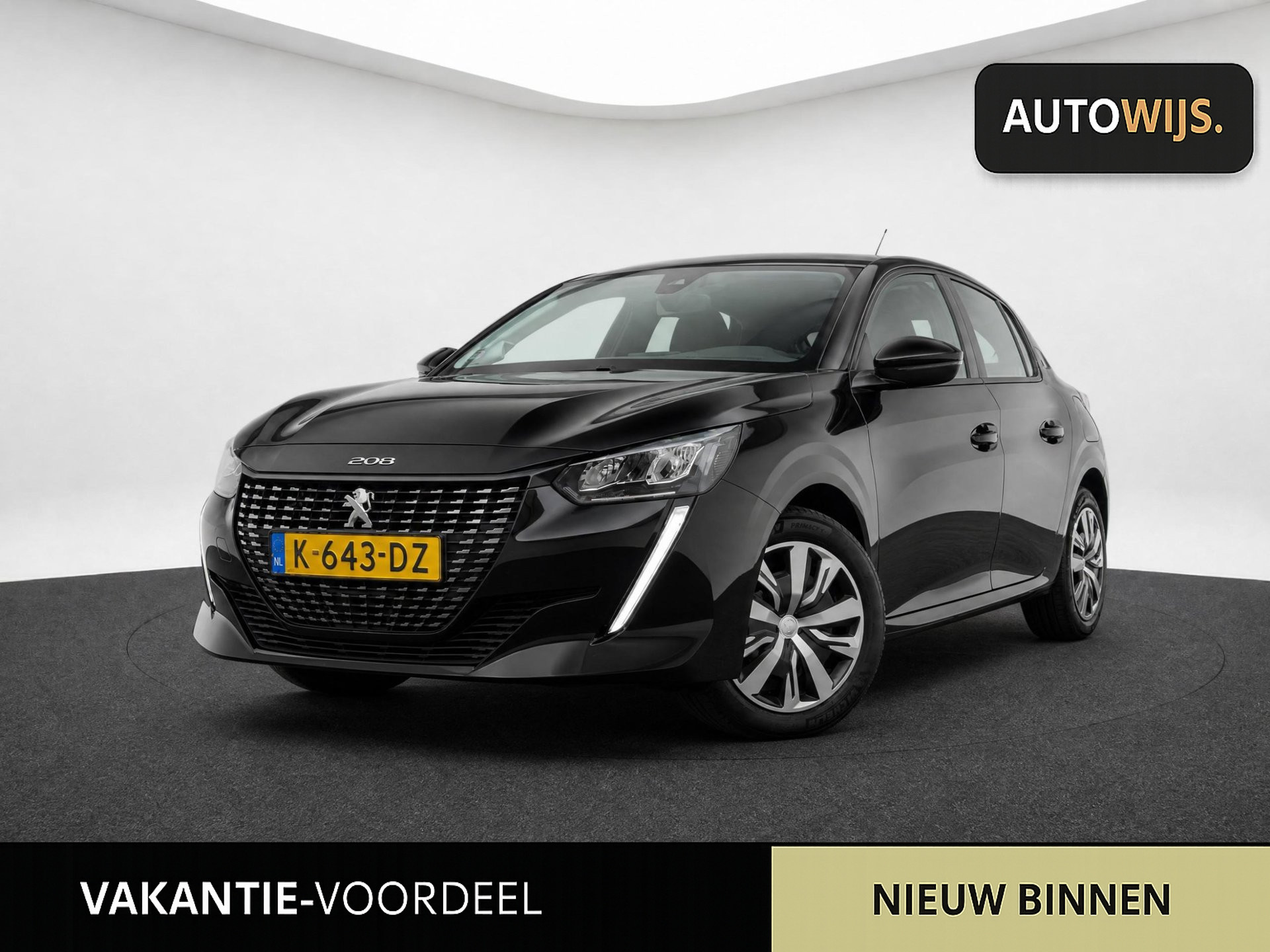 Peugeot 208 1.2 PureTech Active Pack|AUT|D-RIEM VV|NL AUTO|PDC| 2020 - voorkant