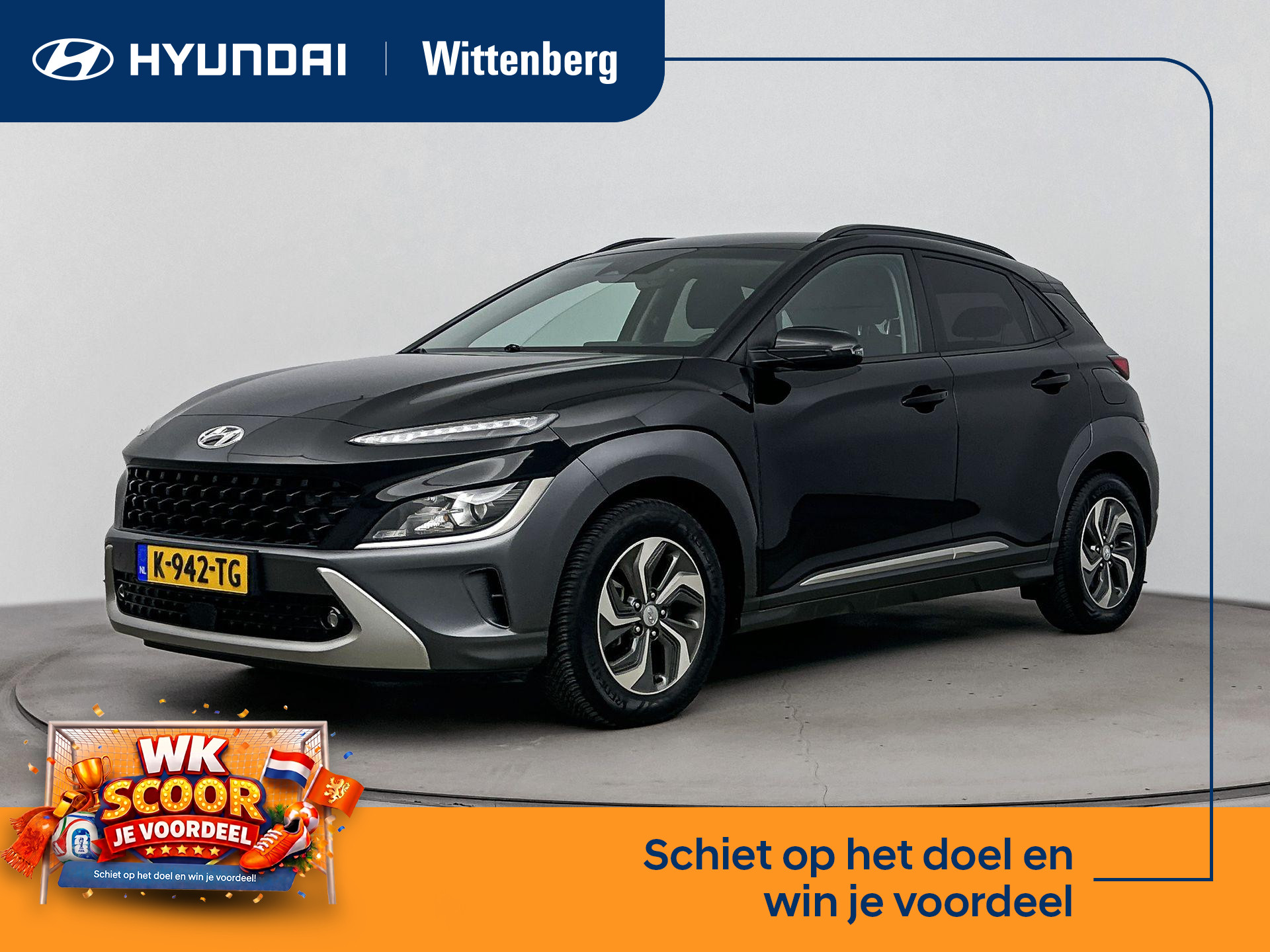 Hyundai Kona 1.6 GDI HEV Fashion 2021 - voorkant