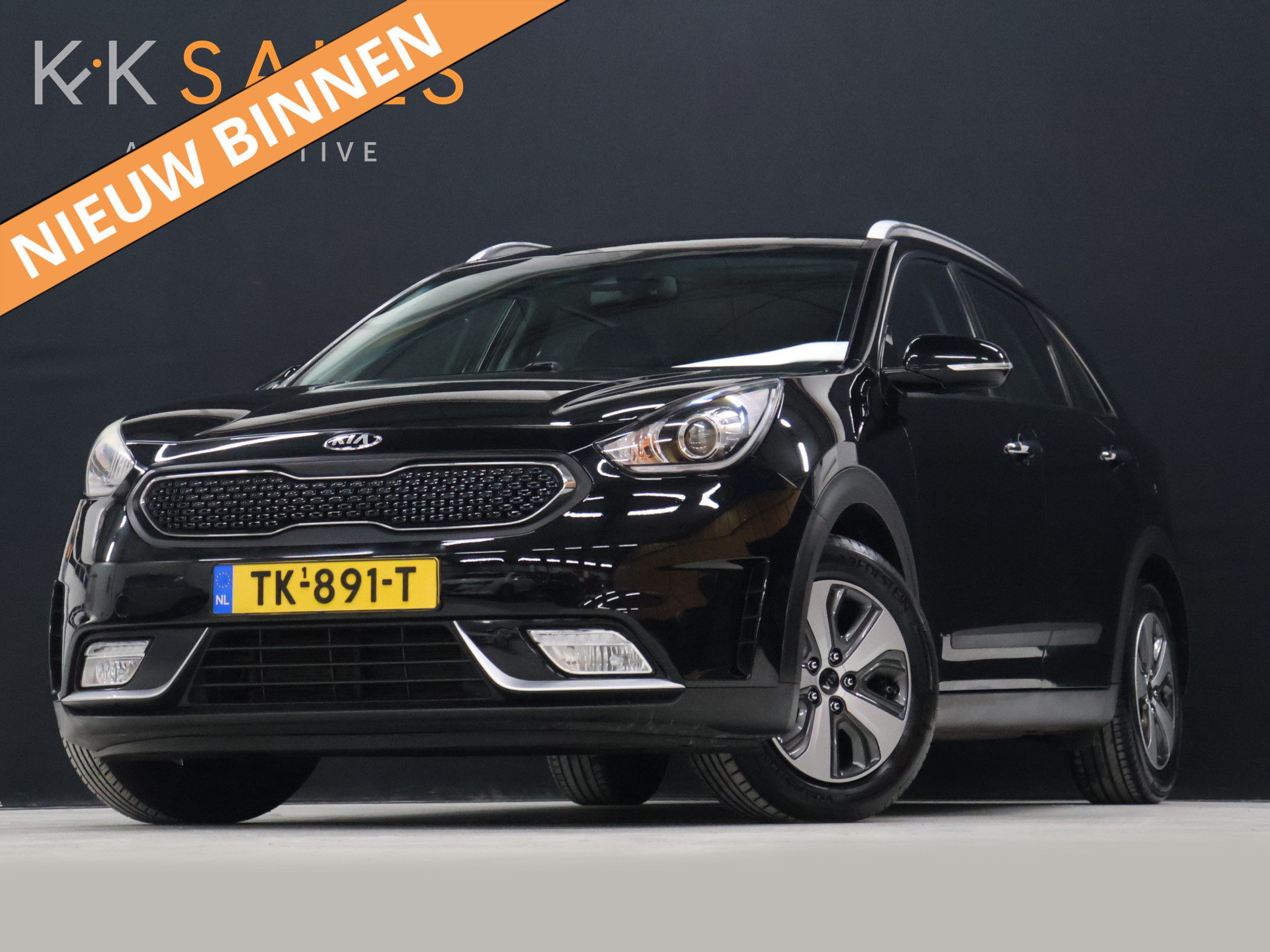 Kia Niro 1.6 GDi Hybrid DynamicLine 2018 - voorkant
