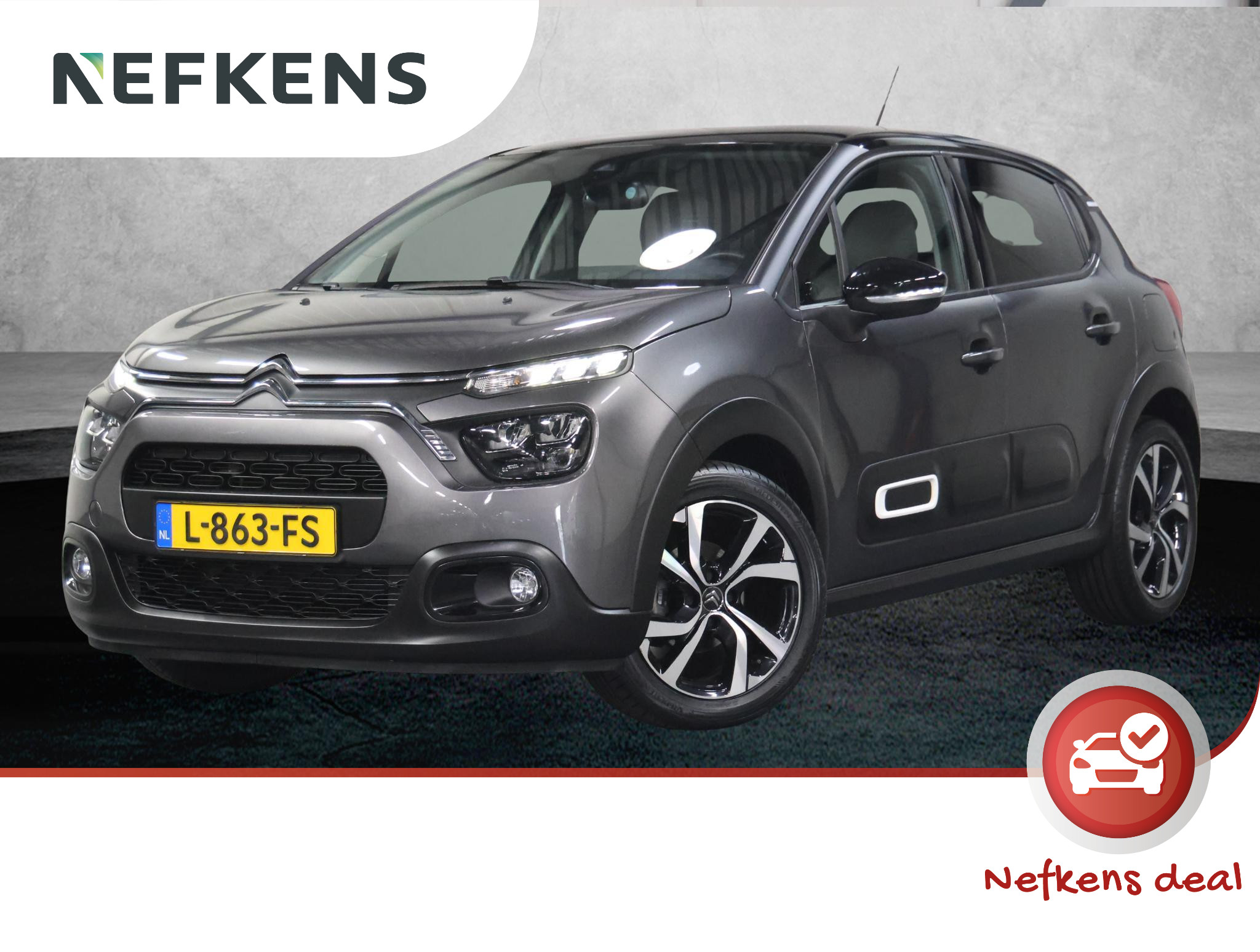 Citroen C3 110pk Shine 2021 - voorkant