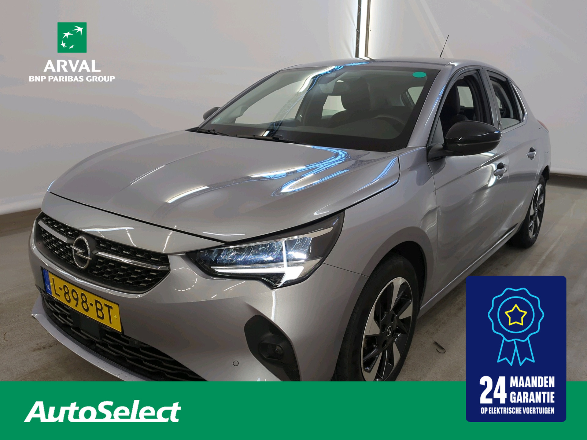Opel Corsa 50 kWh 136pk Elegance | SOH 88% | ACC | Camera + PDC Voor + Achter | Navigatie via CarPlay / Android Auto | 16" Velg 2021 - voorkant