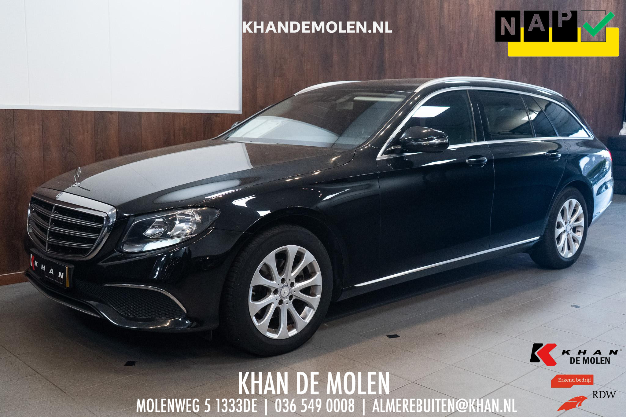 Mercedes-Benz E-klasse 200 2017 - voorkant