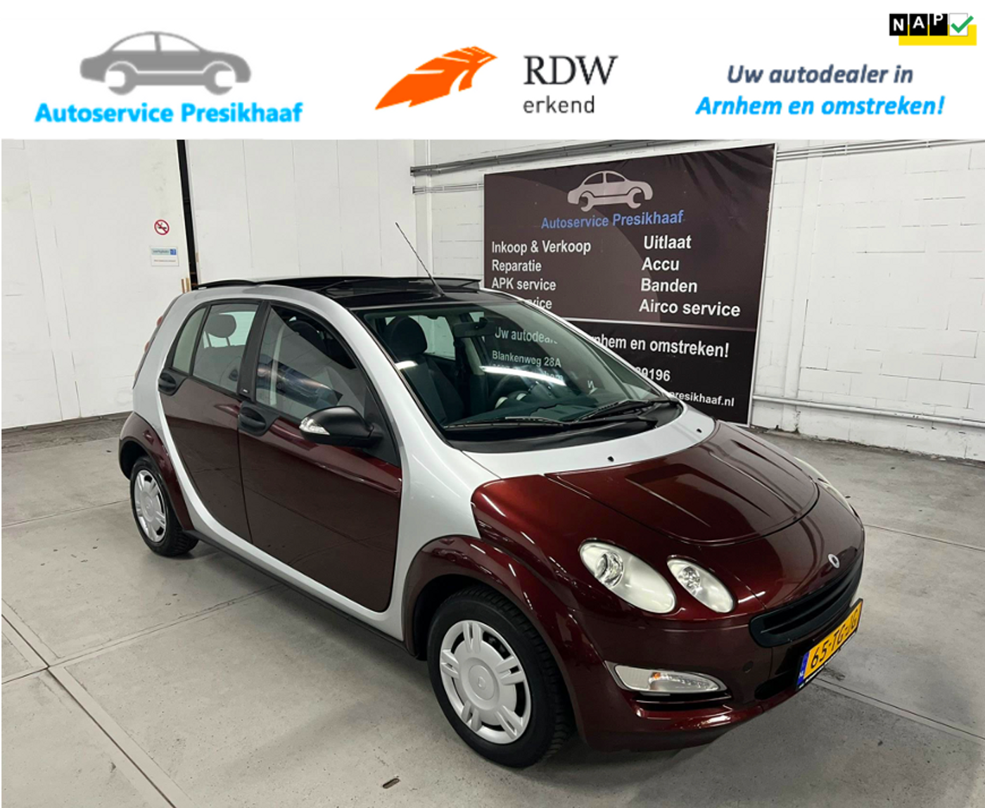 Foto van SMART FORFOUR 1.1