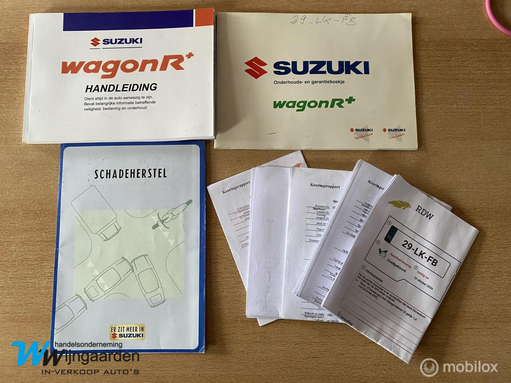 Foto van Suzuki Wagon R