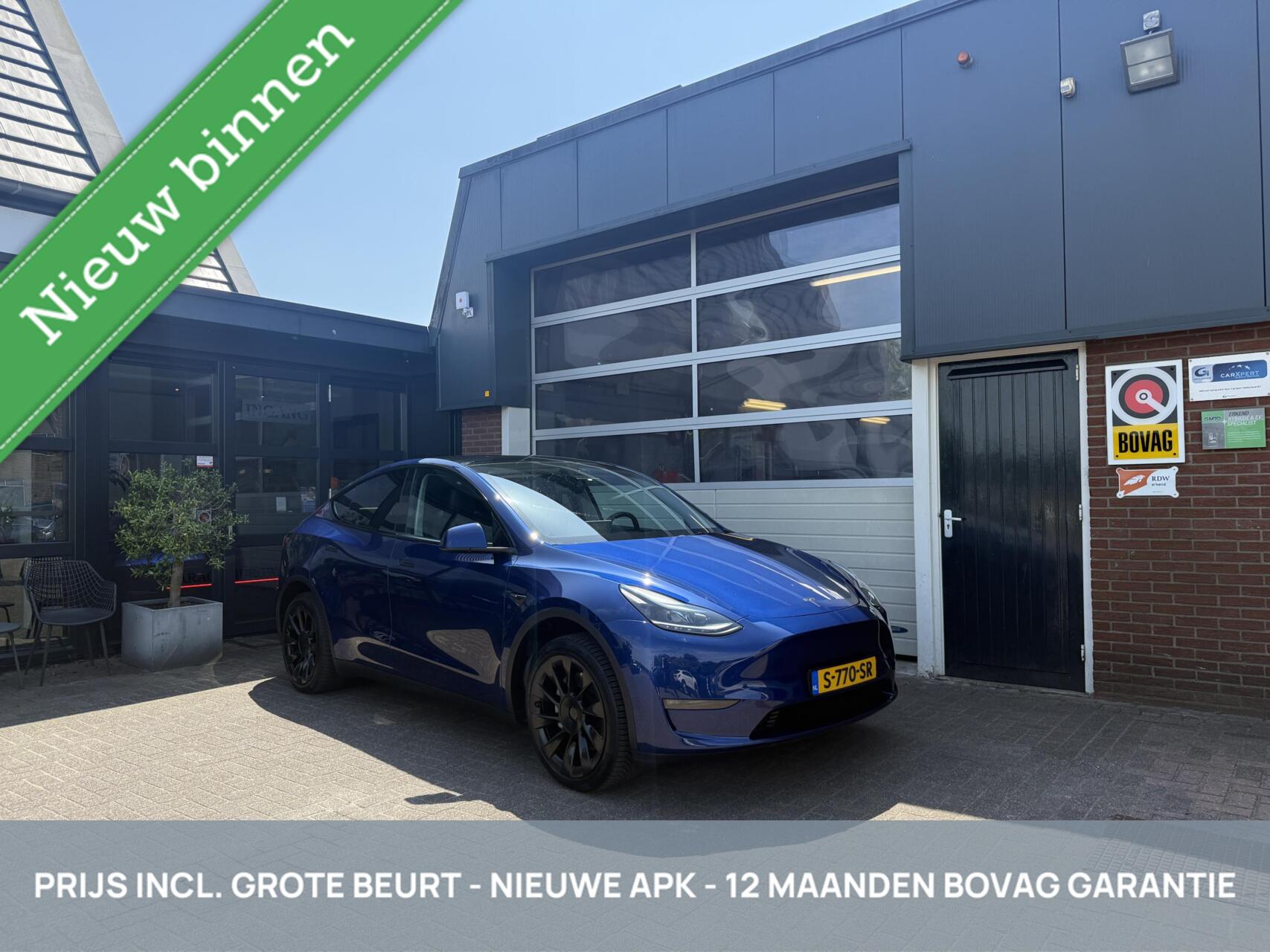 Tesla Model Y Long Range AWD 75 kWh SOH 92% TREKHAAK *ALL-IN PRIJS* 2023 - voorkant