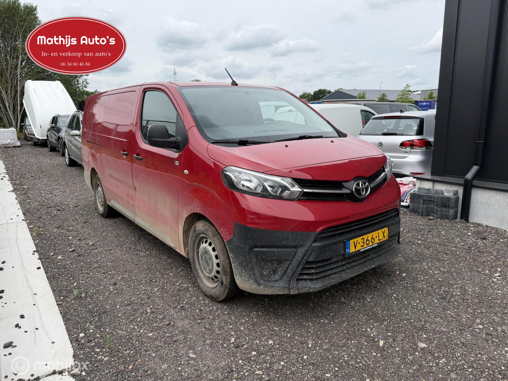 Toyota Proace 2.0 D-4D Professional motorschade! Engine damage! 2018 - voorkant