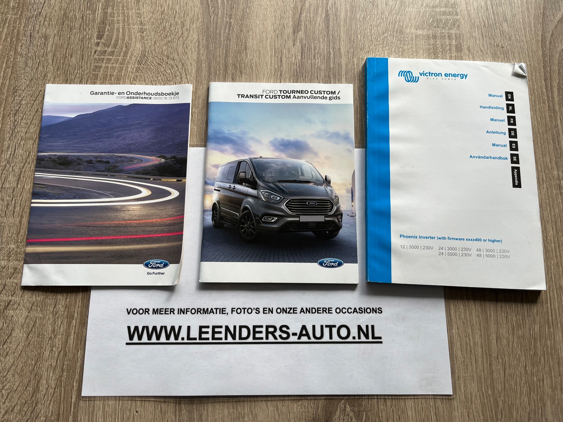 Foto van Ford Transit Custom