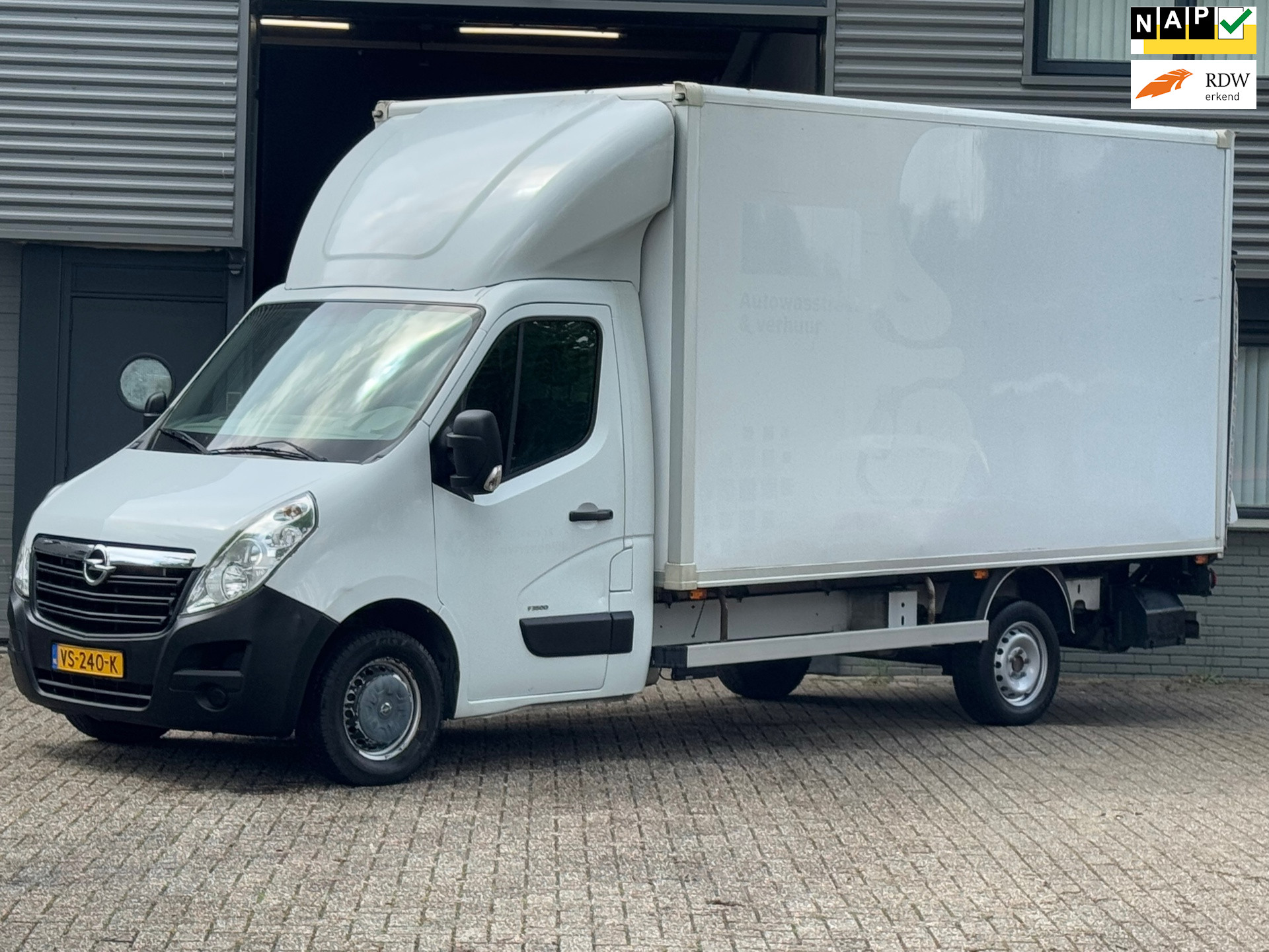 Opel Movano 2.3 CDTI L3, laadklep, airco 2015 - voorkant