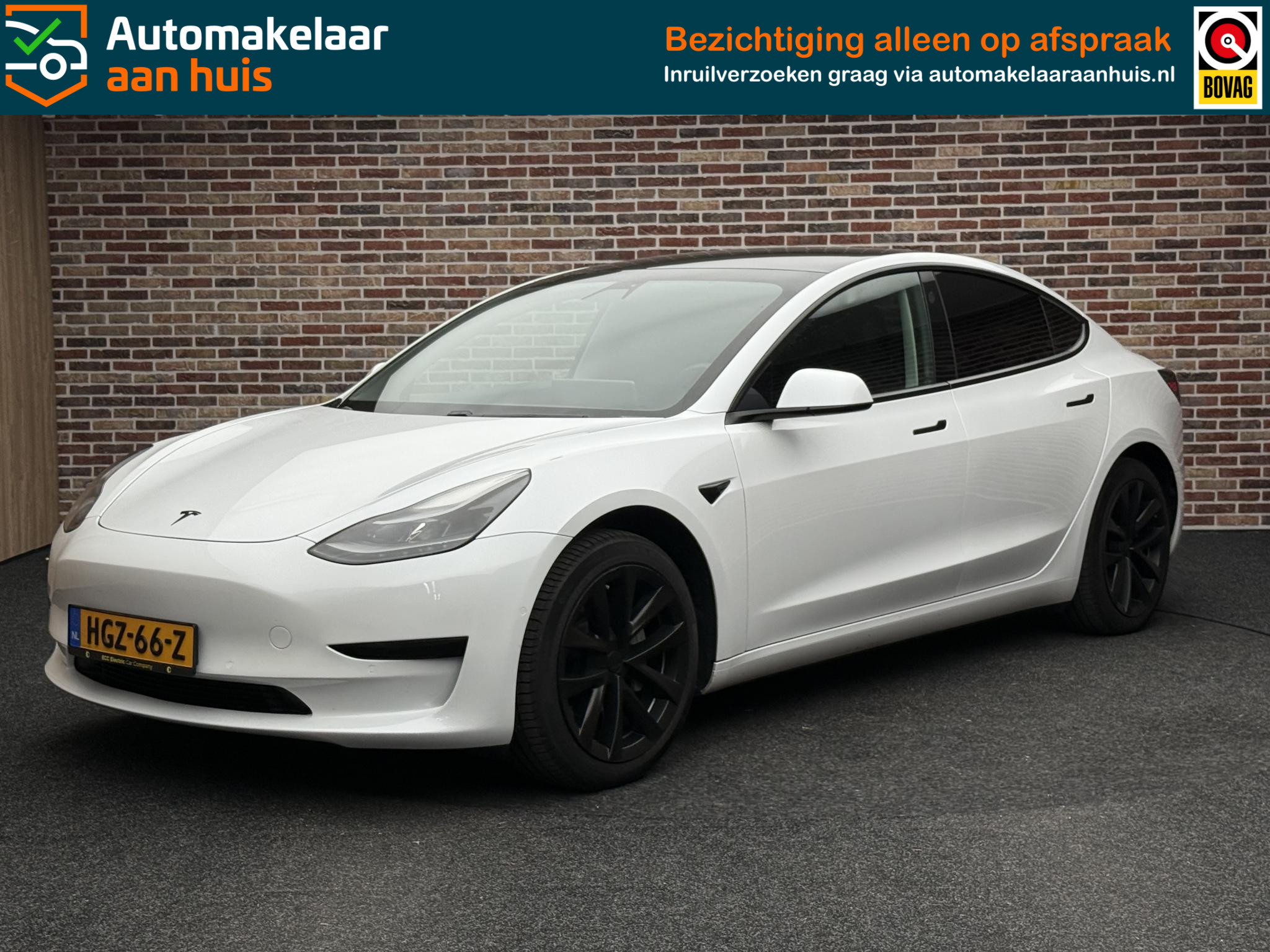 Tesla Model 3 Standard RWD Plus 60 kWh 2020 - voorkant
