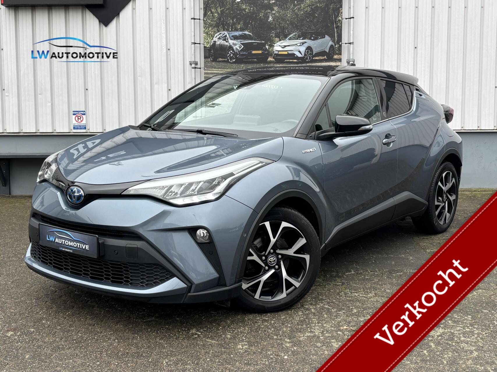 Toyota Toyota C-hr 2.0 184pk Hybrid Style Bi-Tone | Dodehoek | Stoel+stuurverw. 2021 - voorkant