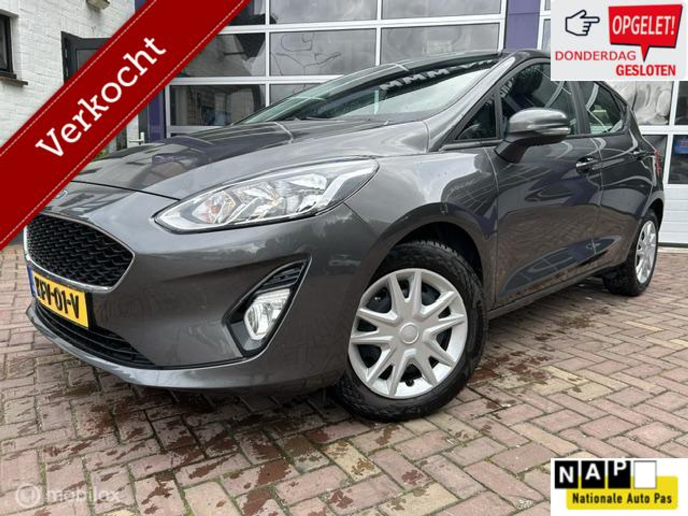 Ford Fiesta 1.1 Trend * AIRCO * APPLE CARPLAY * 5 DRS * 2018 - voorkant