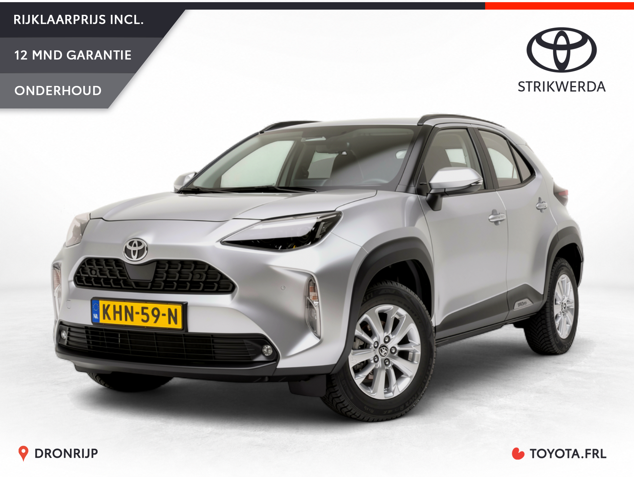 Toyota Toyota Yaris Cross 1.5 Hybrid 115 Active Plus 2025 - voorkant
