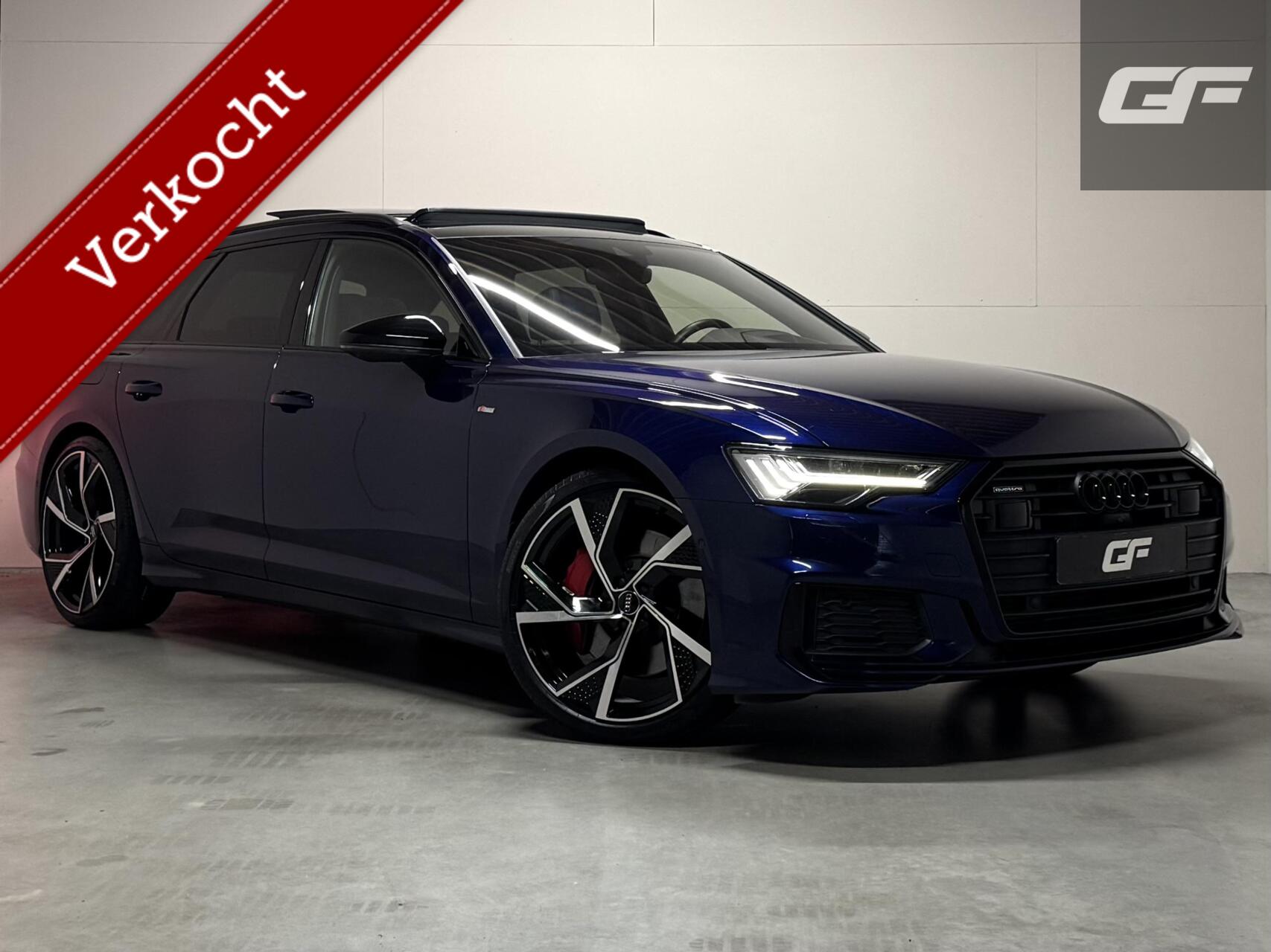 Audi A6 Avant 55 TFSI E 55 TFSIe Quattro Competition Pano Nachtzicht 360° 2020 - voorkant
