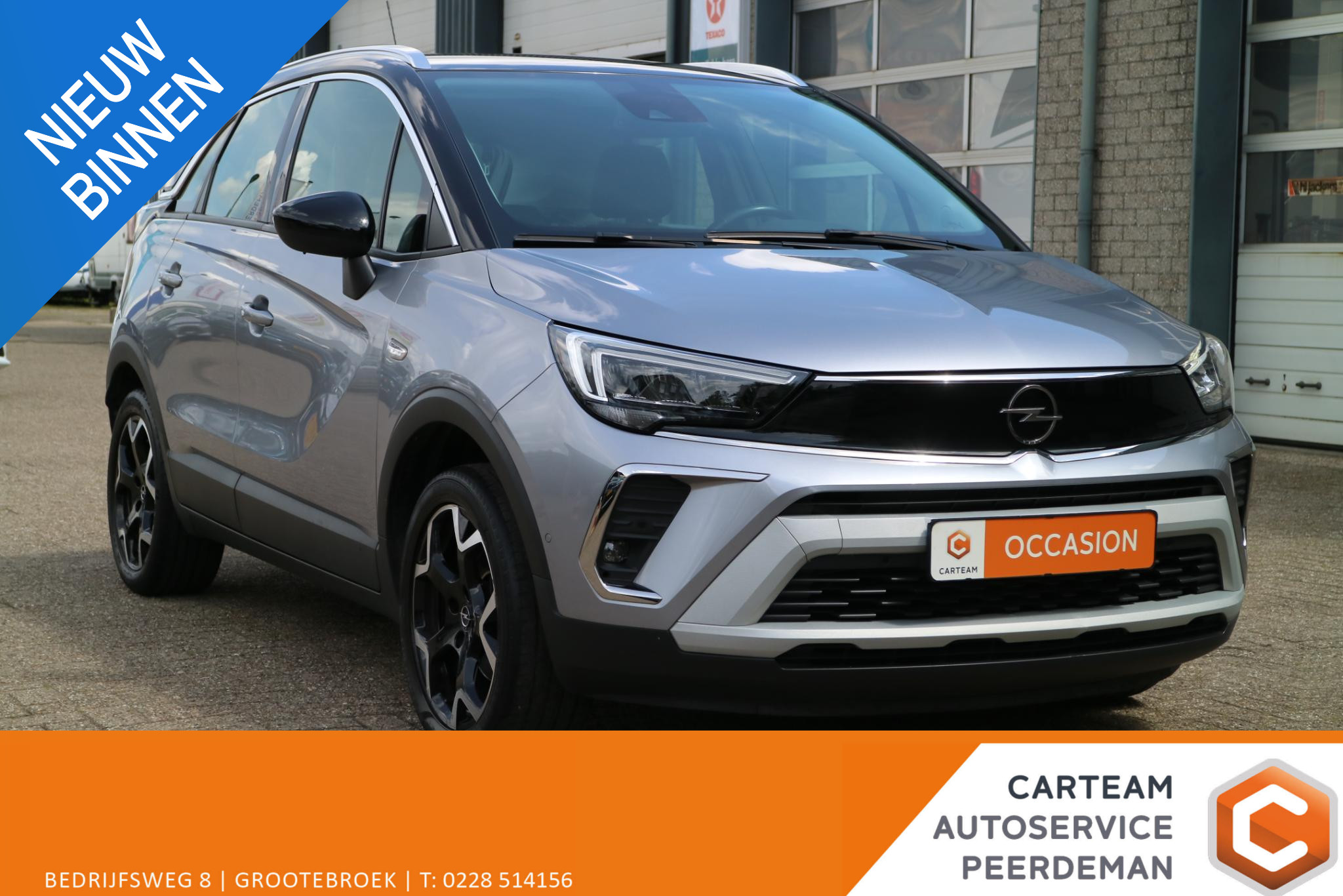 Opel Crossland 1.2 Turbo Ultimate 2021 - voorkant