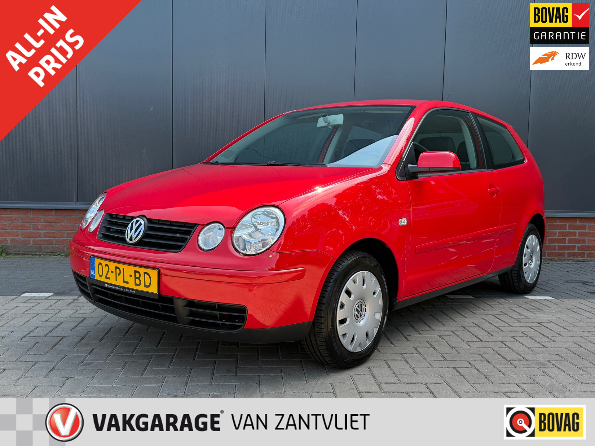 Volkswagen Polo 1.4-16V Athene (APK 05-07-2027) 2004 - voorkant