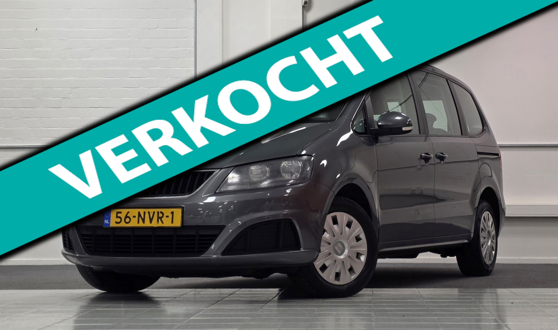 Seat Alhambra 1.4 TSI Reference 2e Eigenaar APK 03-2027 Garantie 2010 - voorkant