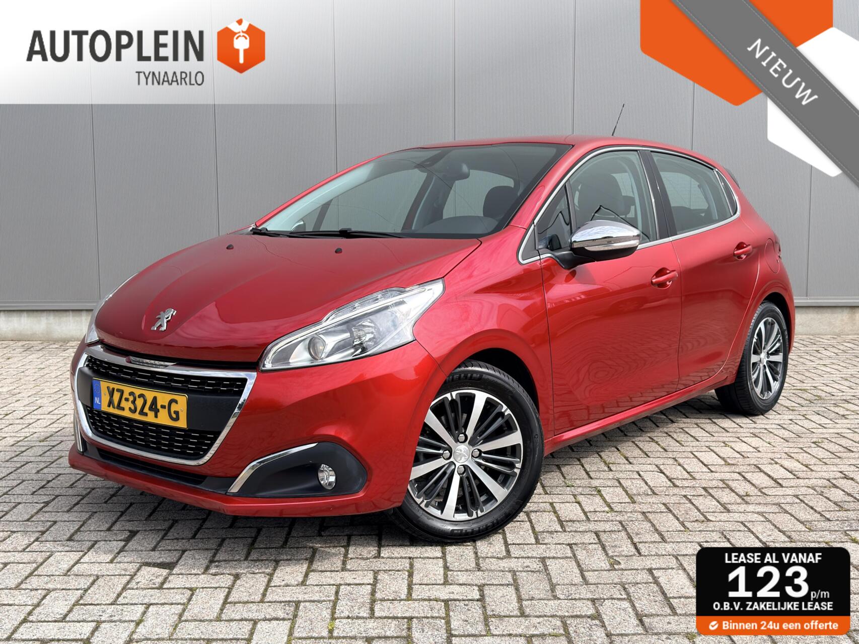 Peugeot 208 1.2 Tech Edition Apple Carplay|*Climate*|NL Auto|Cruise|NAP 2019 - voorkant