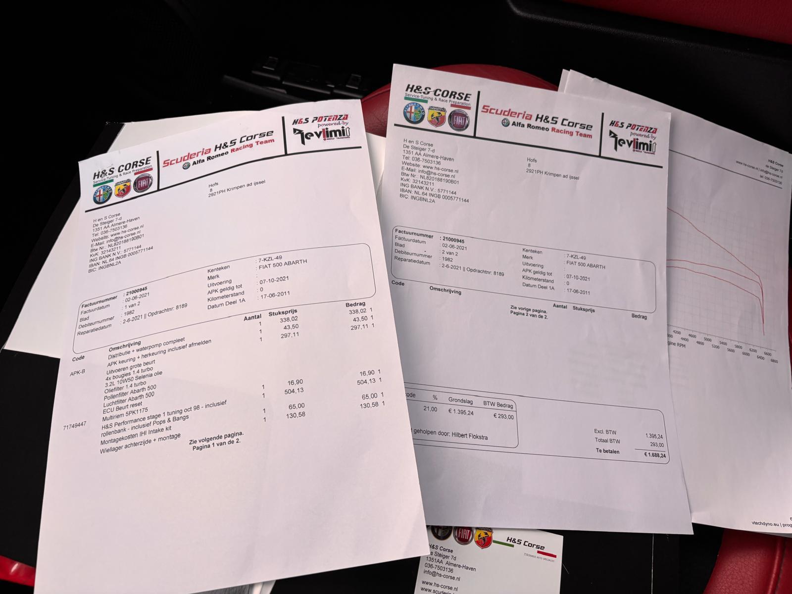 Foto van Fiat 500 Abarth