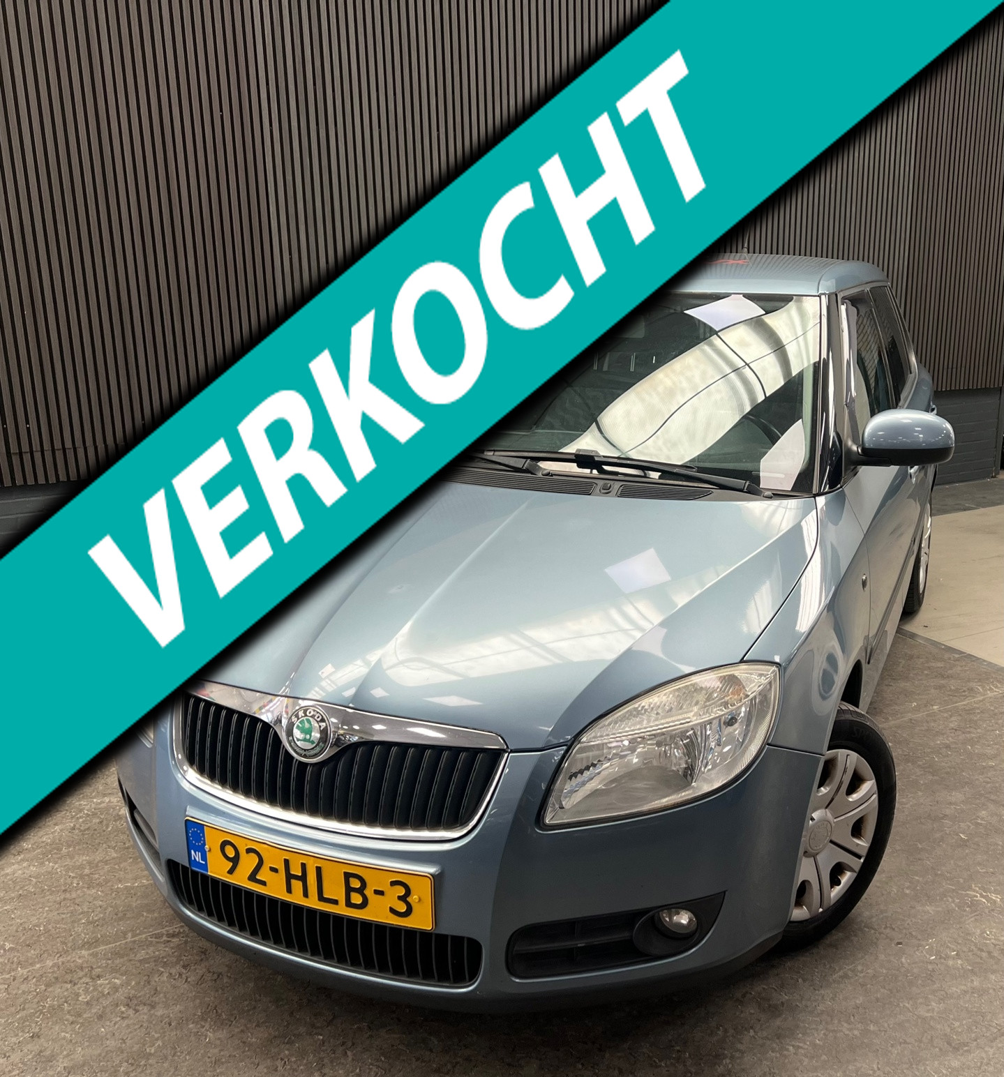Skoda Fabia 1.4-16V Ambiente 2e eigenaar - NAP - Distr Vervangen 2009 - voorkant
