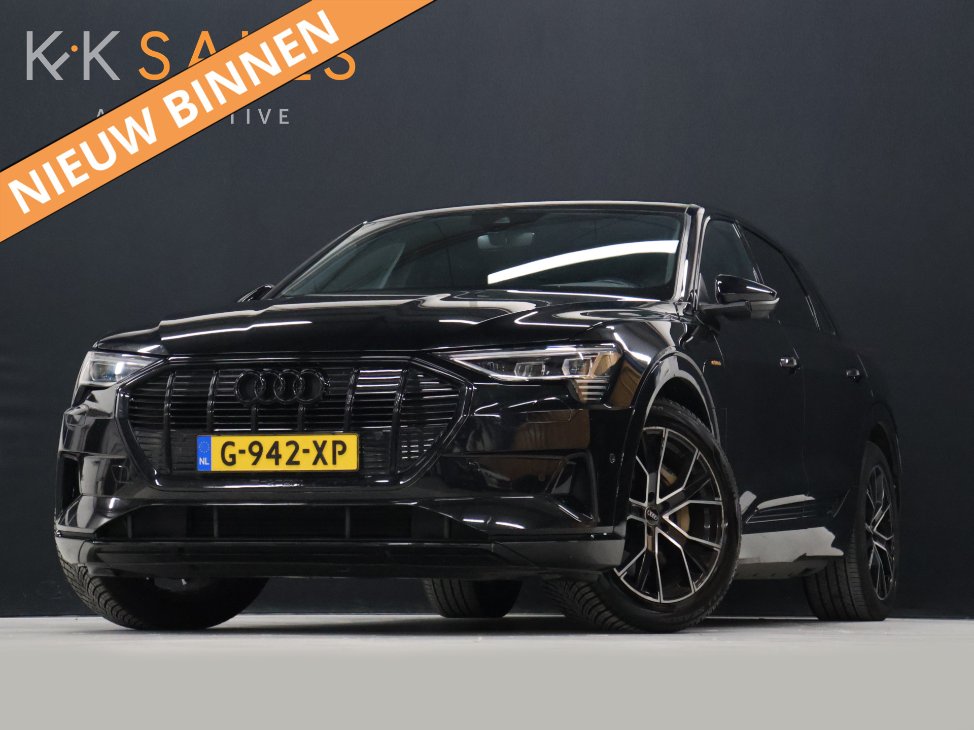 Audi Audi E-tron e-tron 55 quattro advanced 95 kWh Sport 2019 - voorkant