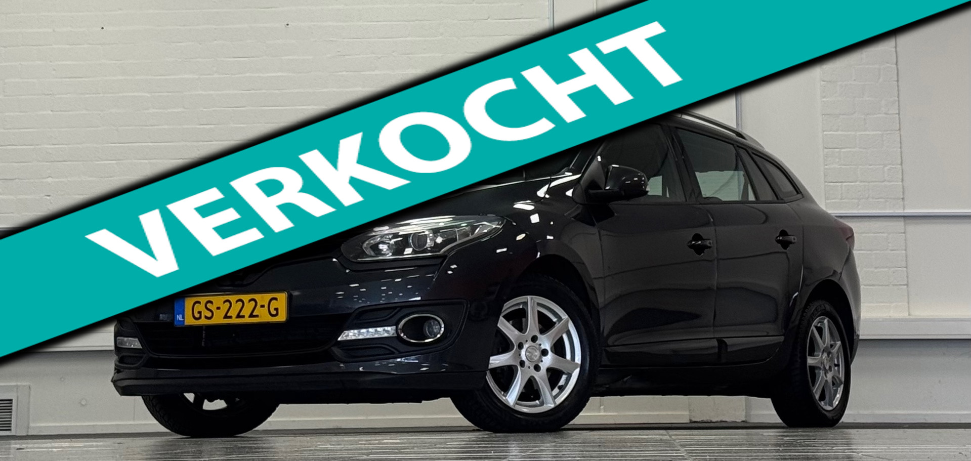 Renault Megane 1.5 dCi Limited Trekhaak Navigatie 2e Eigenaar 2014 - voorkant