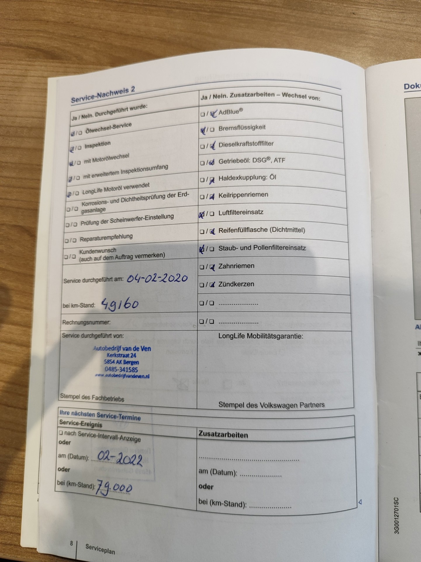Foto van Volkswagen Golf Sportsvan